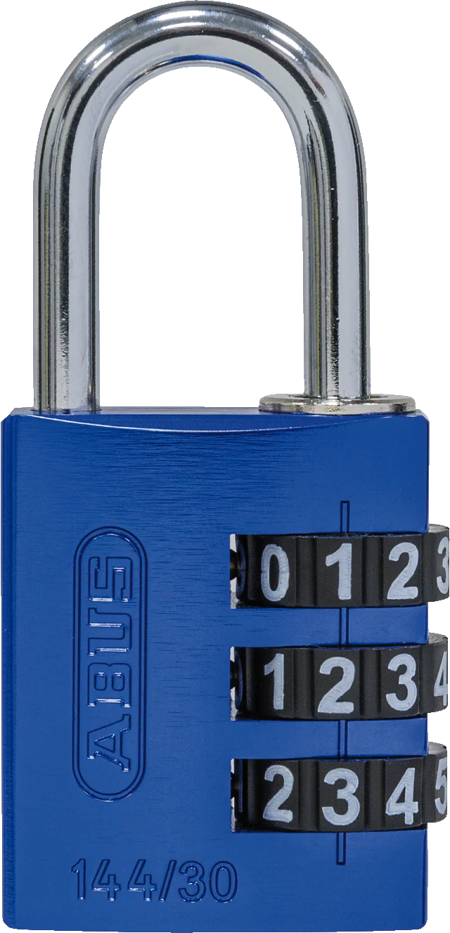 144 Series – Solid Aluminium Combination Padlock