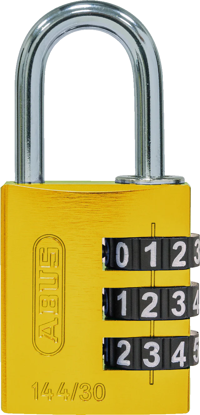 144 Series – Solid Aluminium Combination Padlock - Image 2