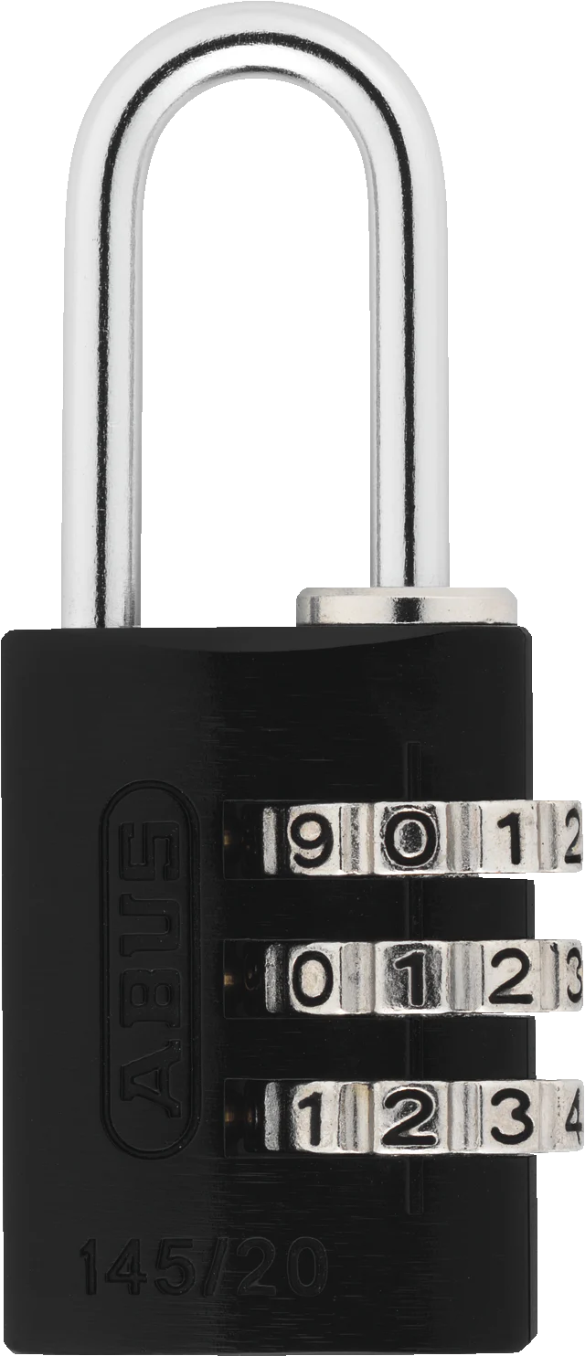 145 Series – Solid Aluminium Combination Padlock - Image 2