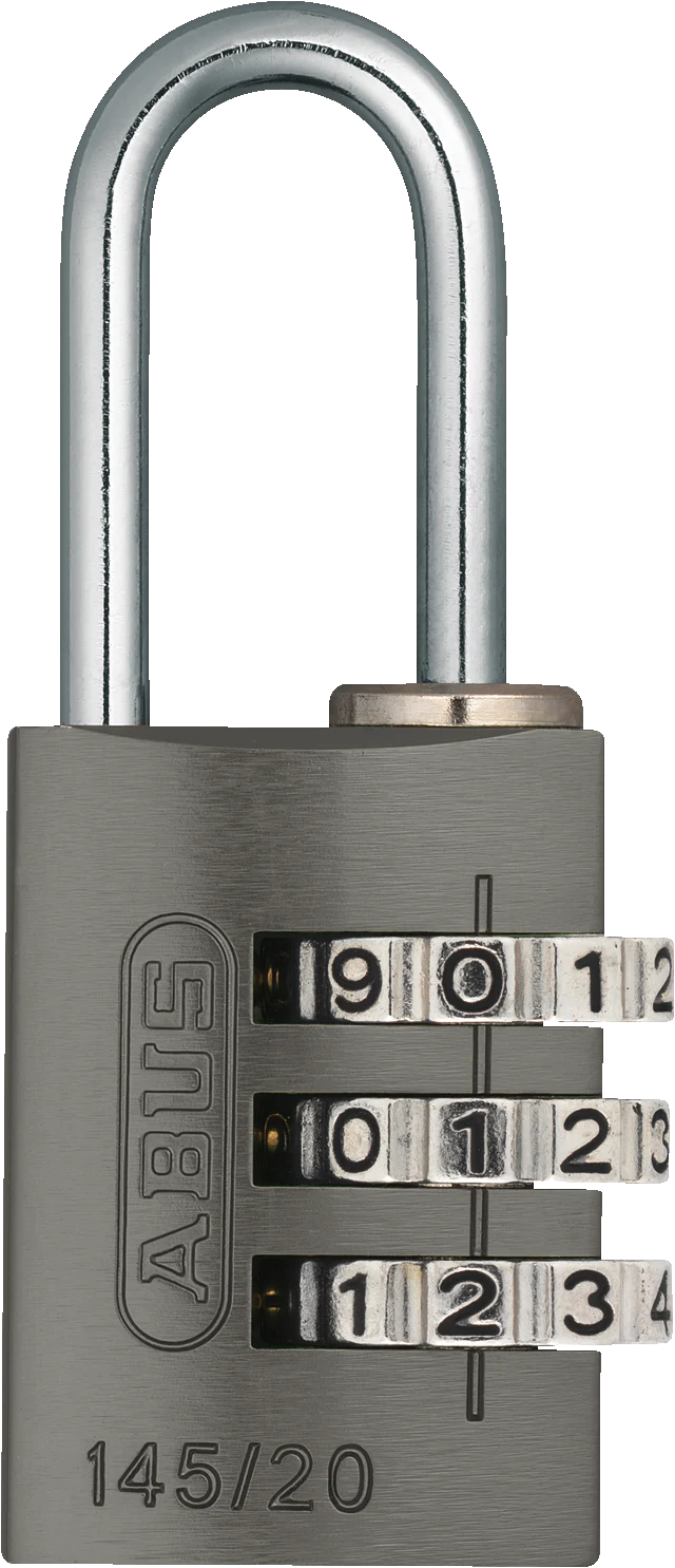 145 Series – Solid Aluminium Combination Padlock - Image 6