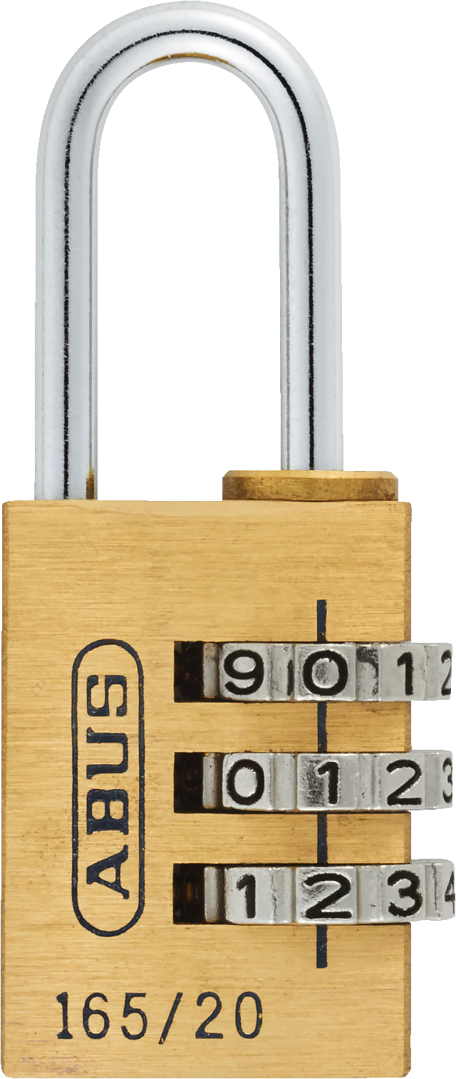 165 Series – All-Round Brass Combination Padlock