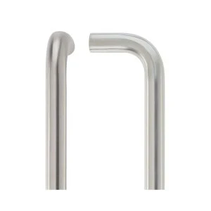 19mm D Pull Handle - 300mm Centers - Bolt Through Fixings - Image 3