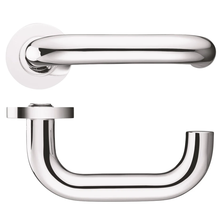 19mm Return to Door Lever on Round Rose - Image 2