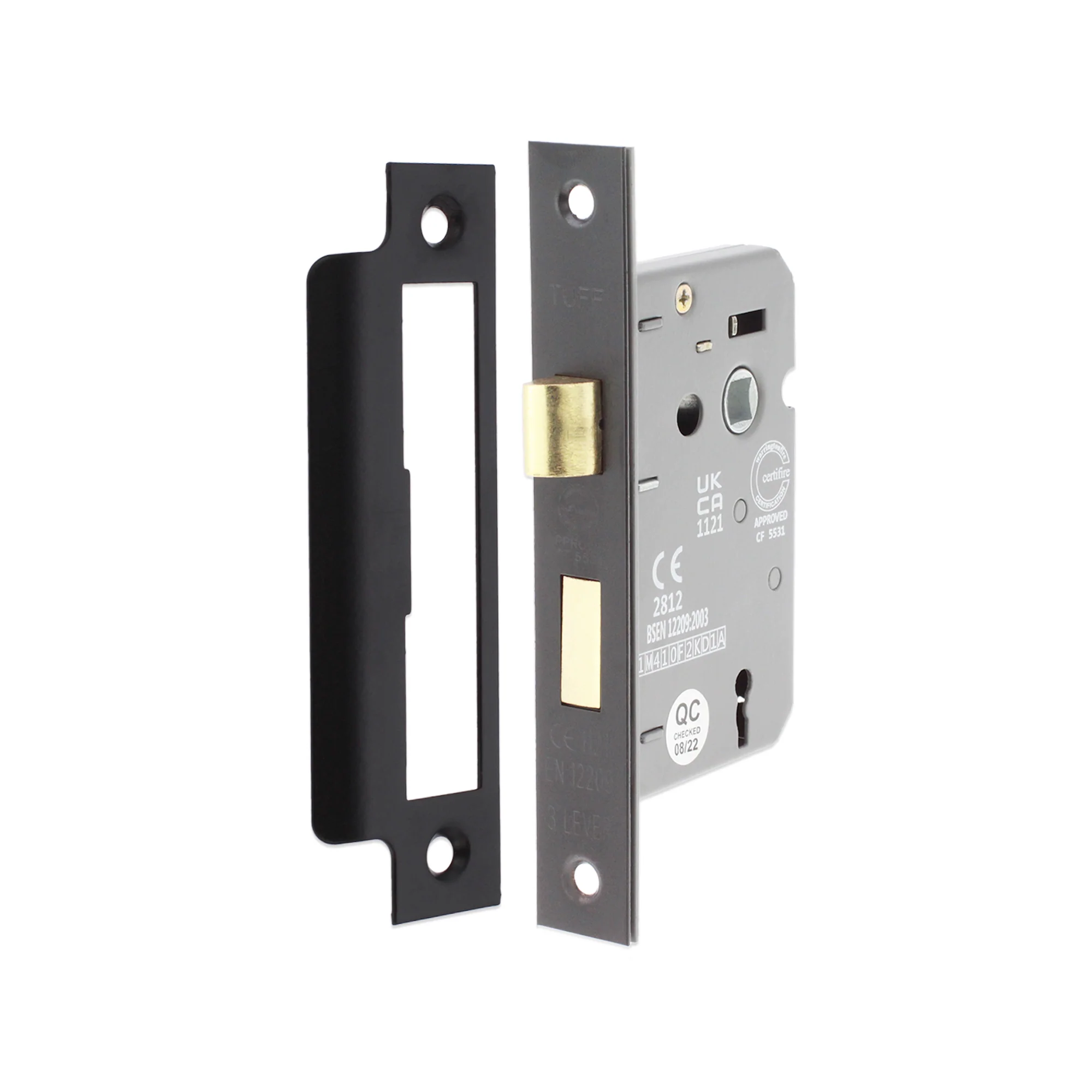 2.5″ CE 3 Lever Mortice Sash Lock FD60 - Image 14