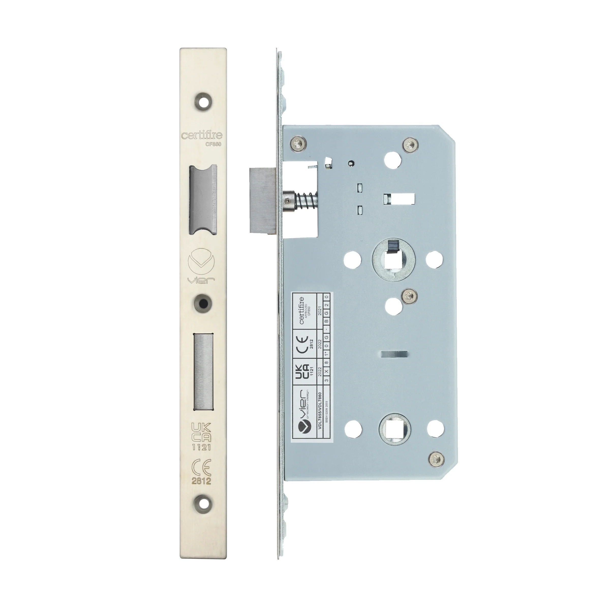 2-Piece DIN Bathroom Lock