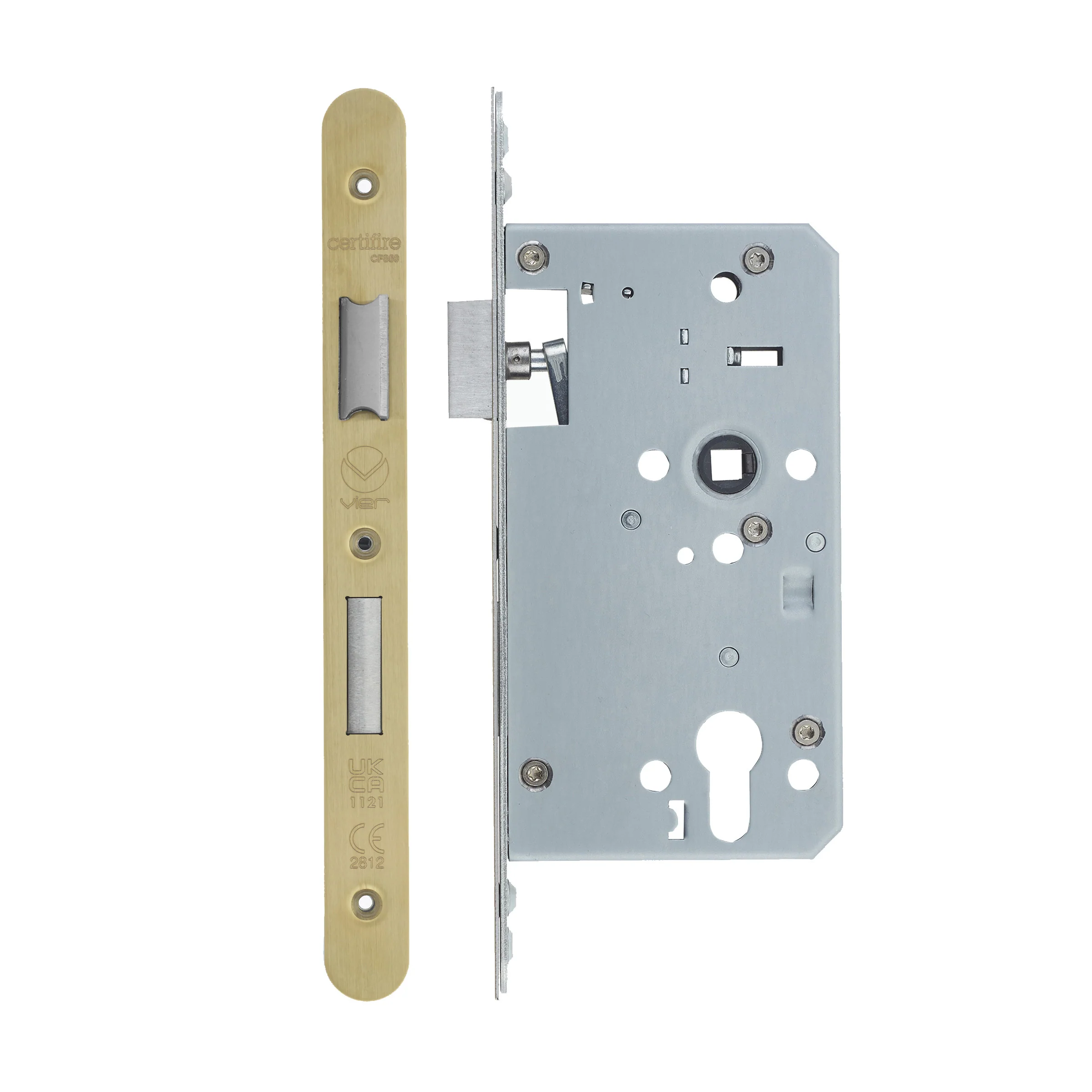 2-Piece DIN Euro Profile Sashlock – 72mm Centre - Image 12