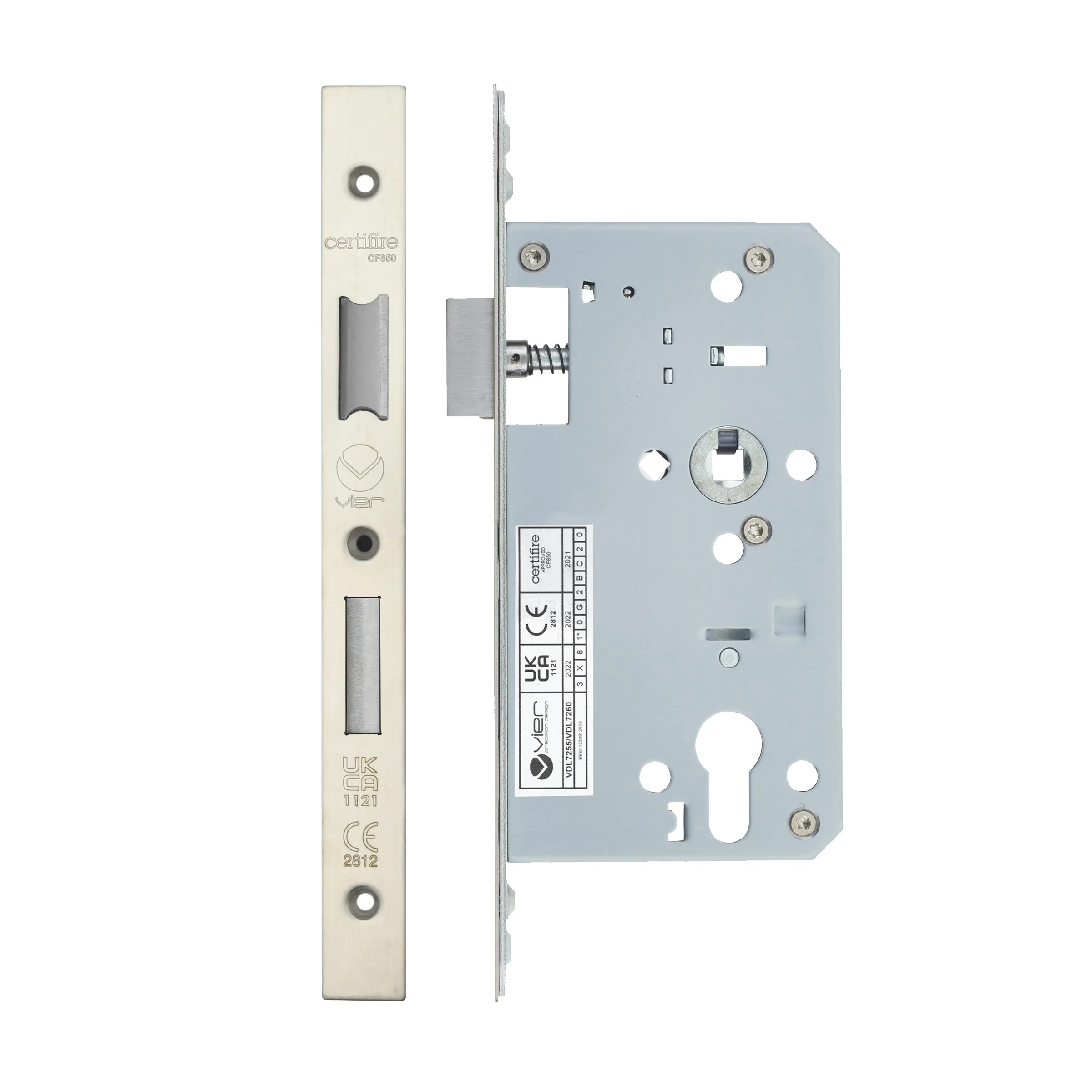 2-Piece DIN Euro Profile Sashlock – 72mm Centre - Image 17