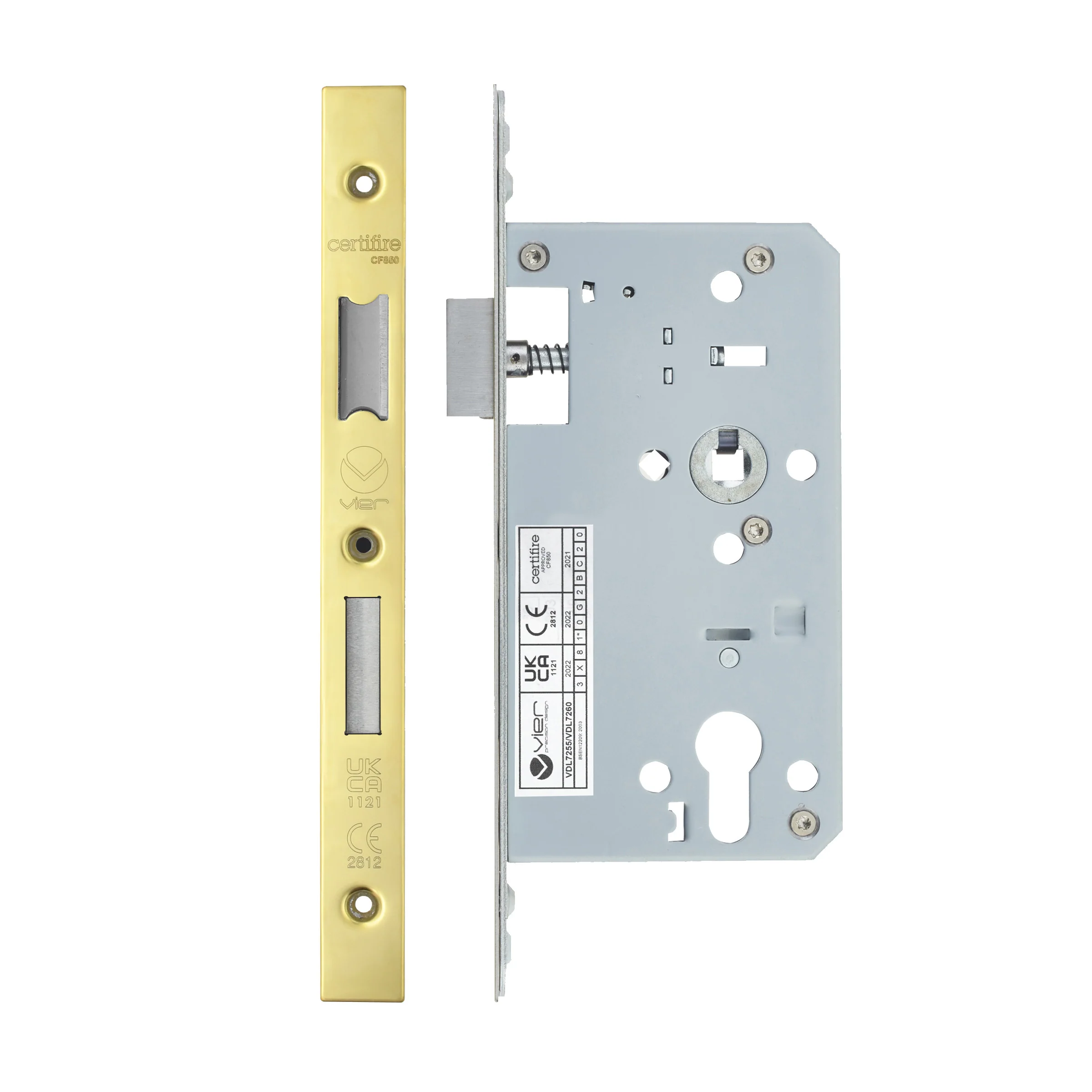 2-Piece DIN Euro Profile Sashlock – 72mm Centre - Image 19