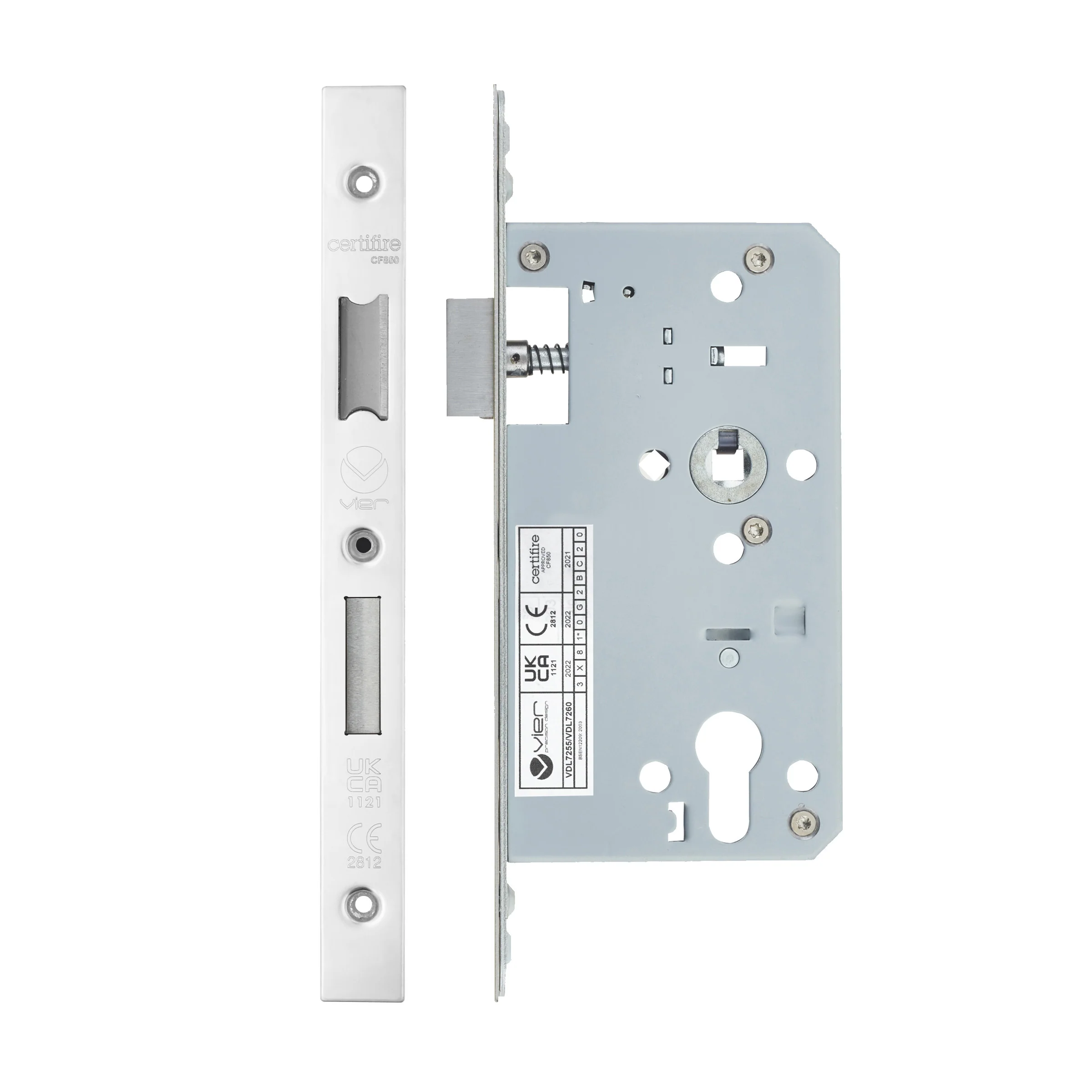 2-Piece DIN Euro Profile Sashlock – 72mm Centre - Image 22