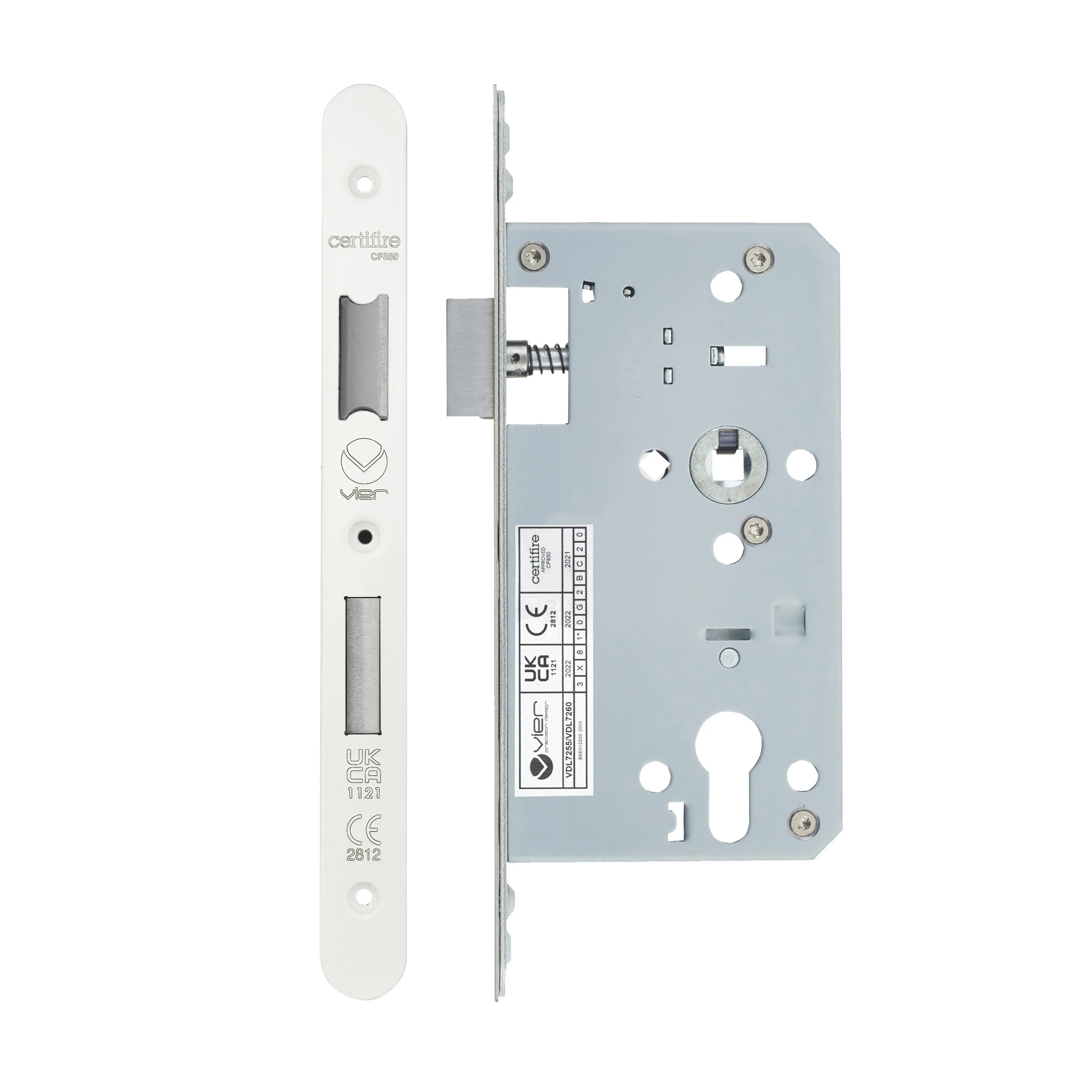 2-Piece DIN Euro Profile Sashlock – 72mm Centre - Image 25