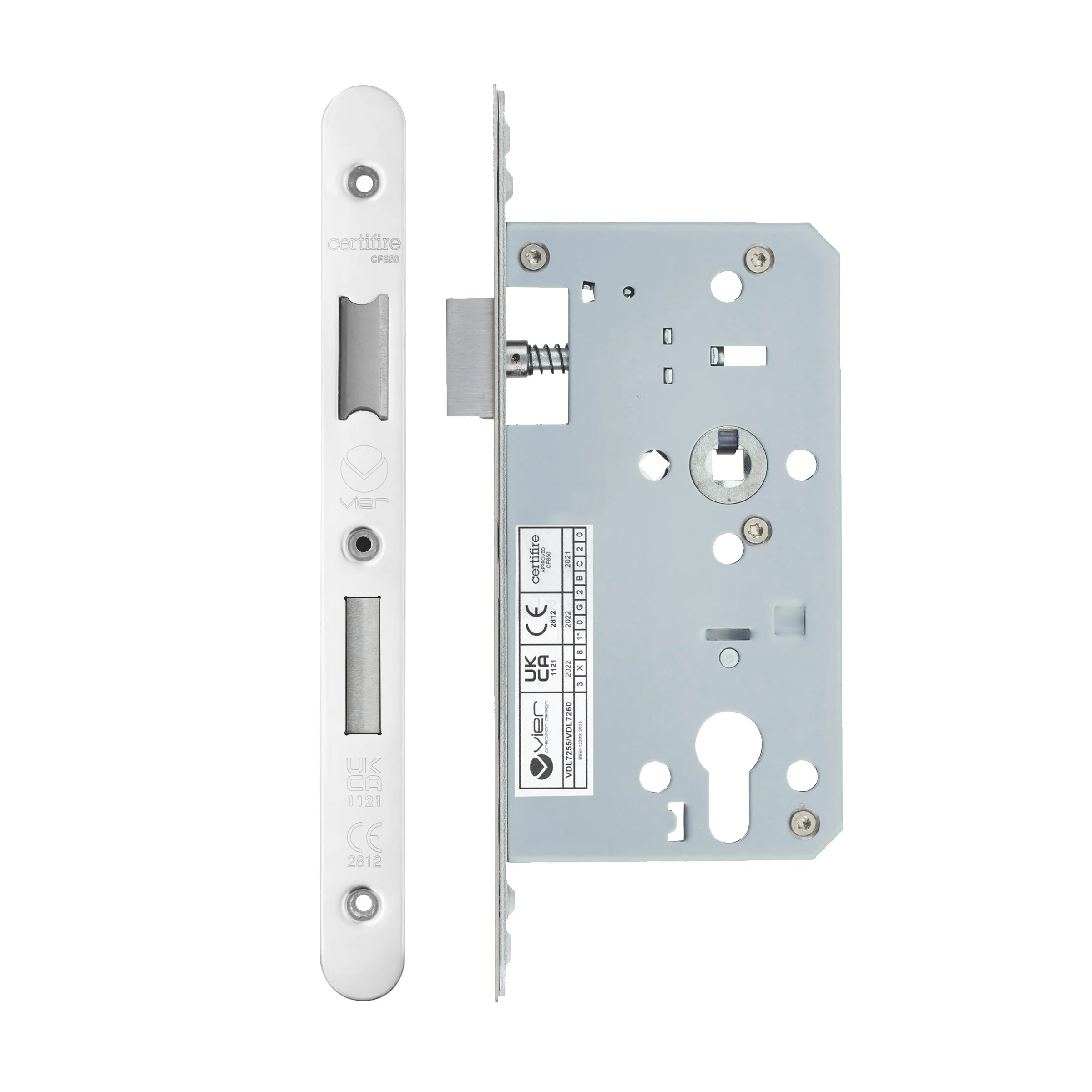 2-Piece DIN Euro Profile Sashlock – 72mm Centre - Image 26