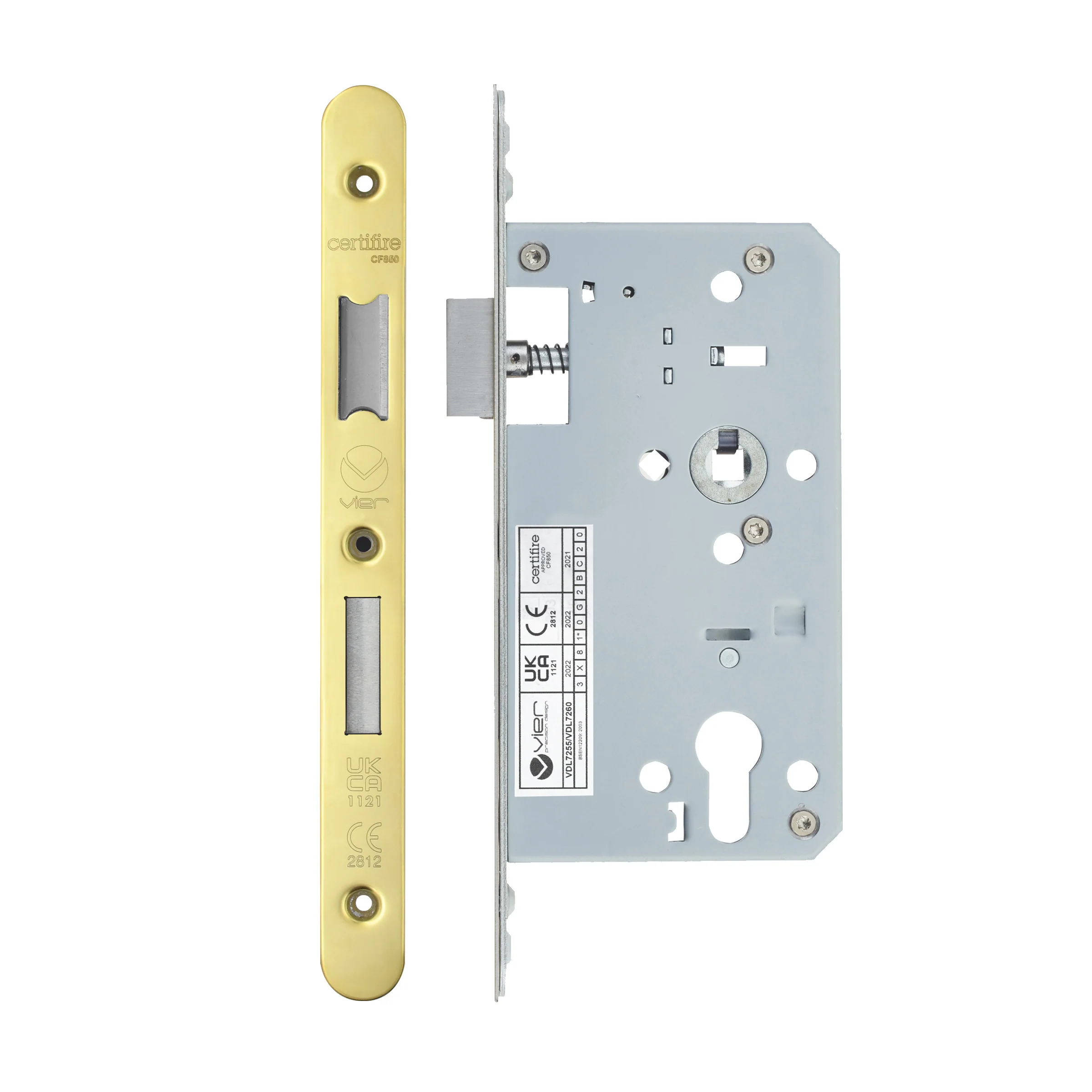 2-Piece DIN Euro Profile Sashlock – 72mm Centre - Image 28