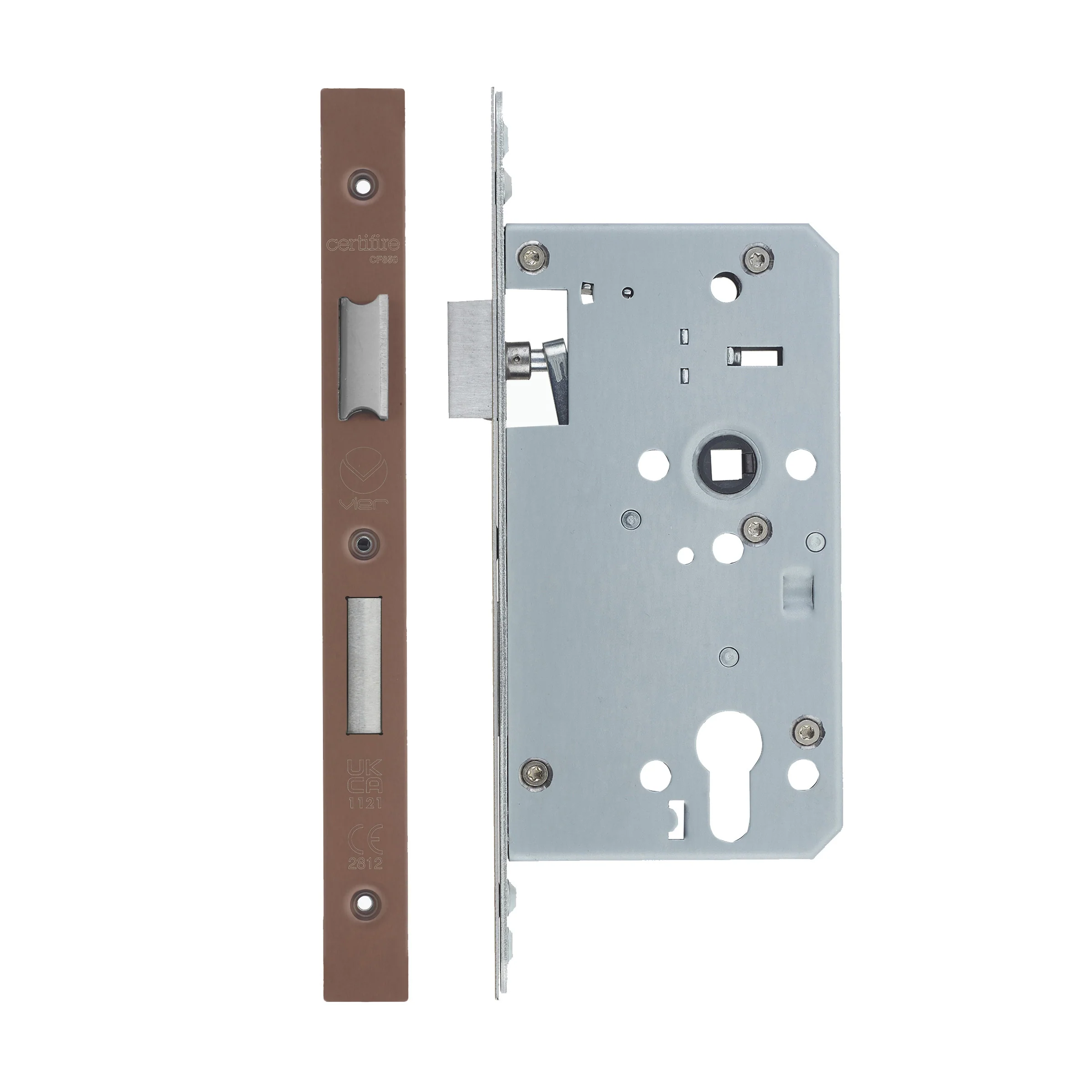 2-Piece DIN Euro Profile Sashlock – 72mm Centre - Image 4