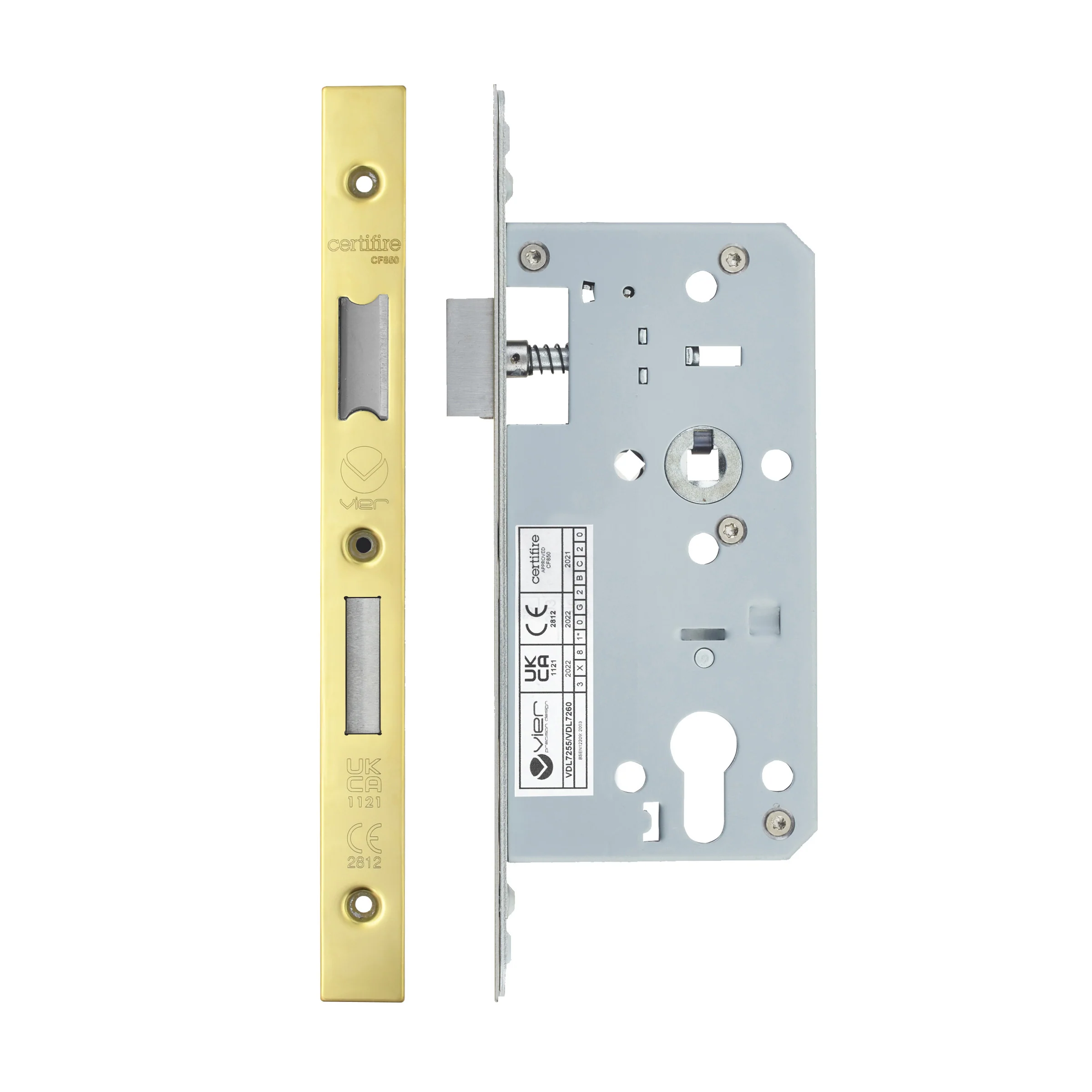 2-Piece DIN Euro Profile Sashlock – 72mm Centre - Image 40