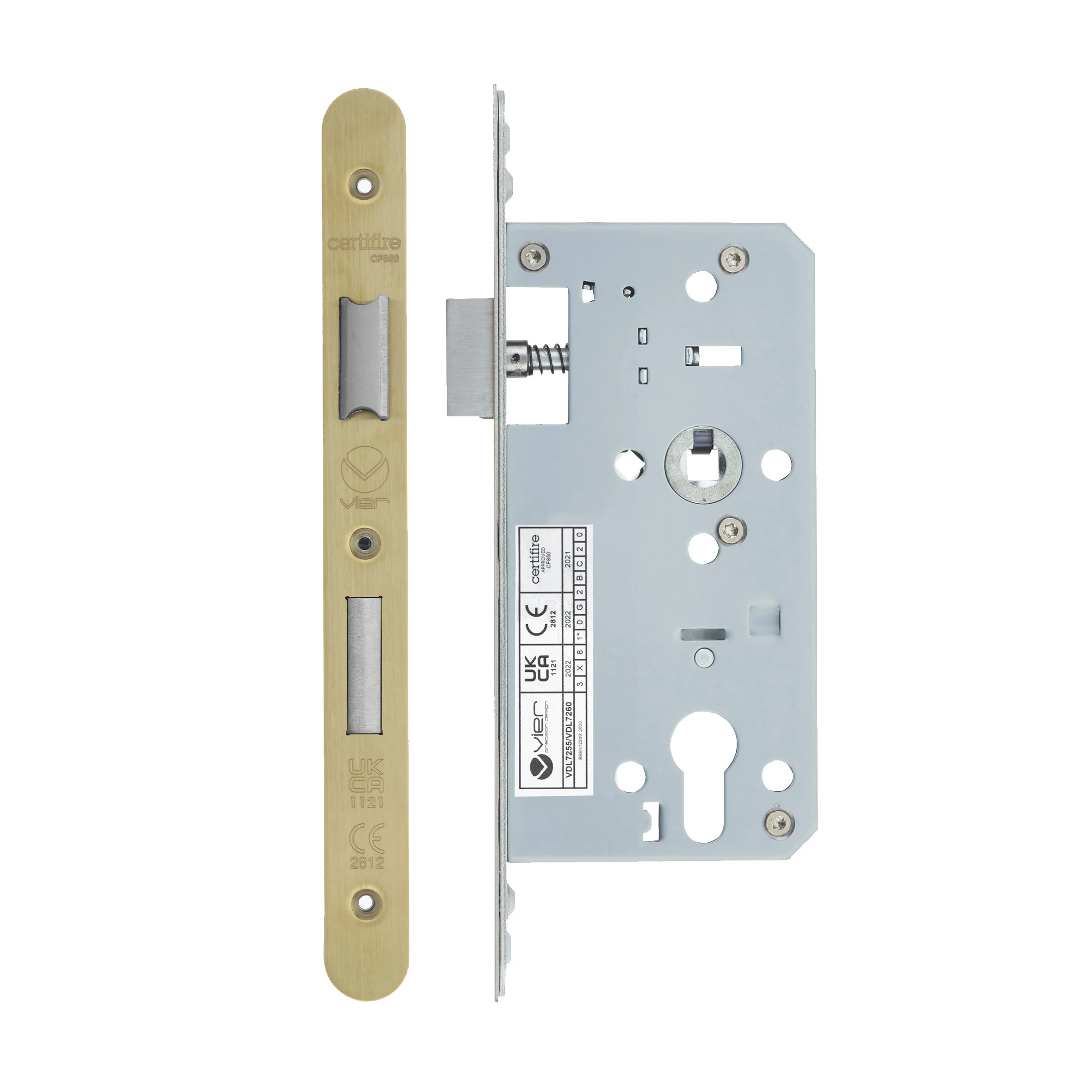 2-Piece DIN Euro Profile Sashlock – 72mm Centre - Image 45