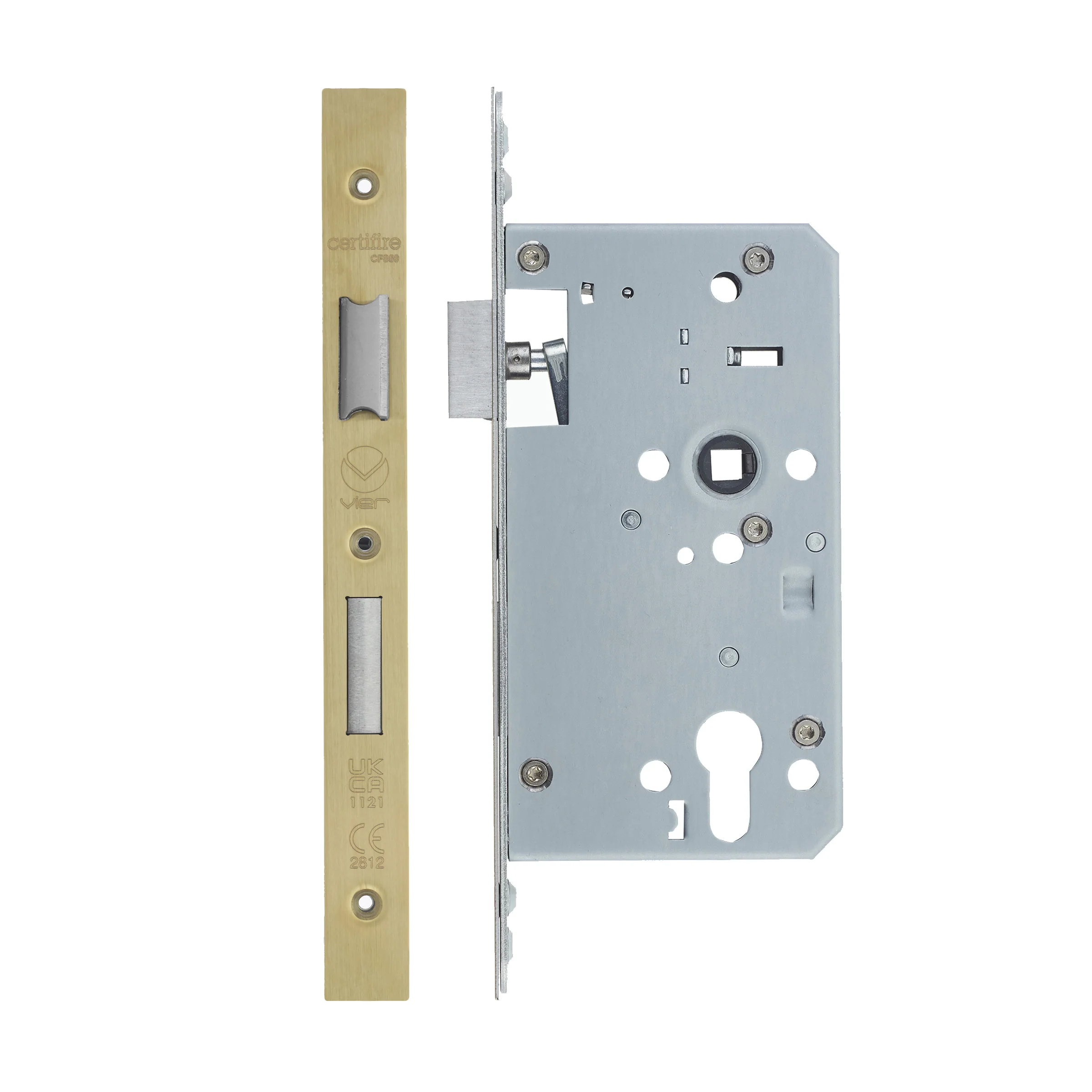 2-Piece DIN Euro Profile Sashlock – 72mm Centre - Image 9