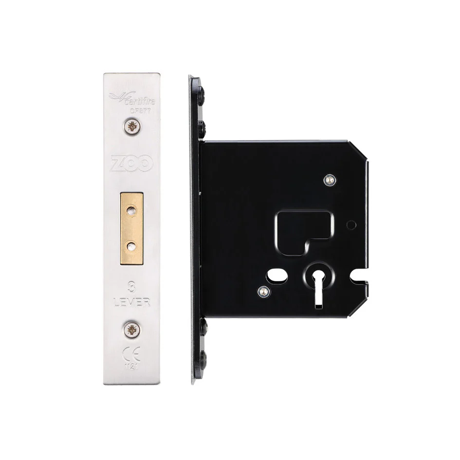 3 Lever Dead Lock with Forend & Strike - Image 3