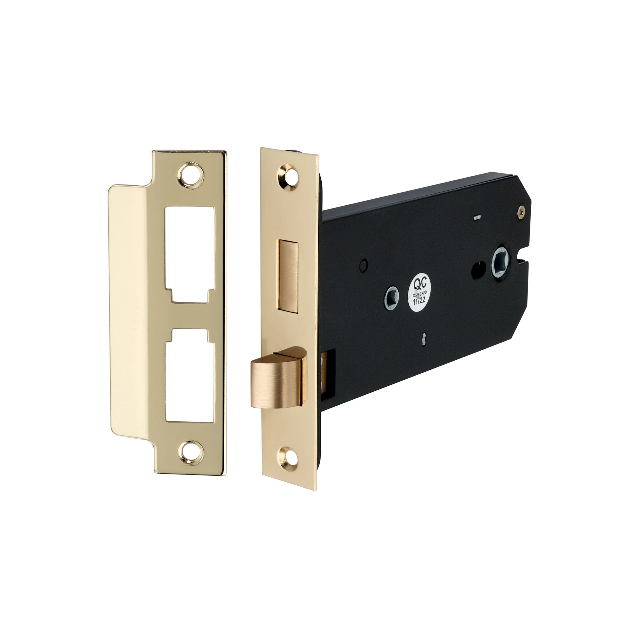 6″ 3 Lever Horizontal Bathroom Lock - Image 5