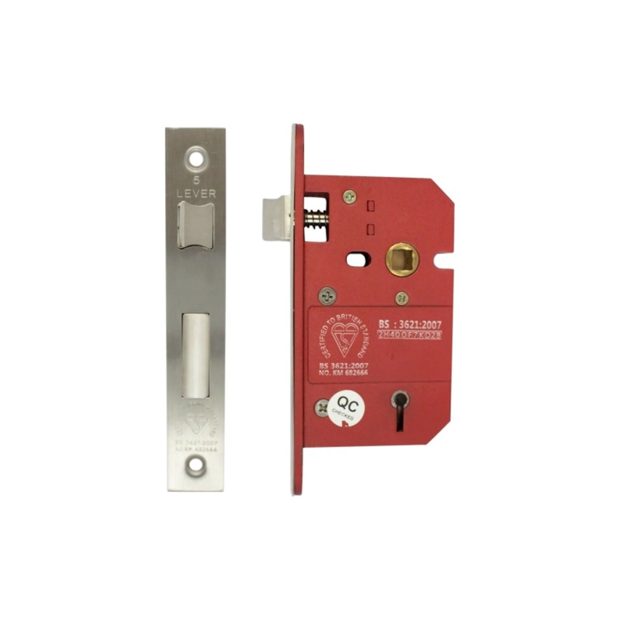 5 Lever BS3621 Sash Lock - Image 3