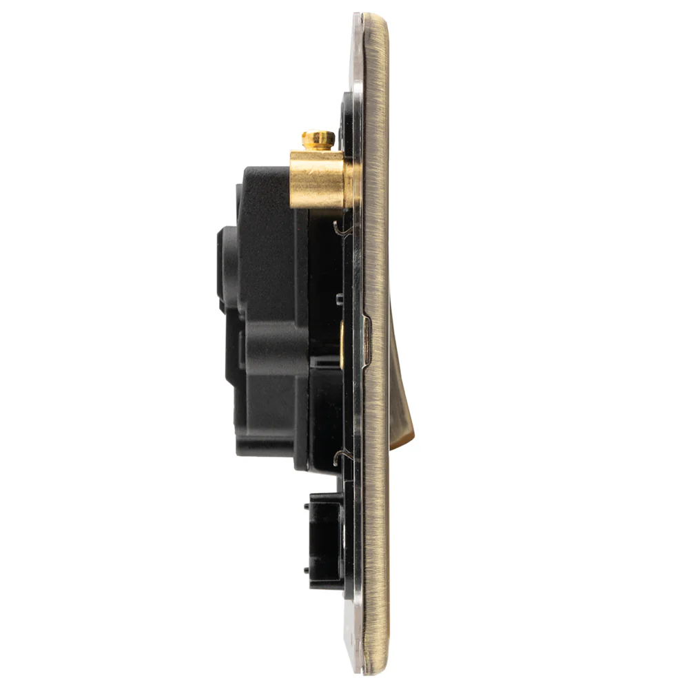 Concealed 3mm 20Amp Switch - Antique Brass - Image 5