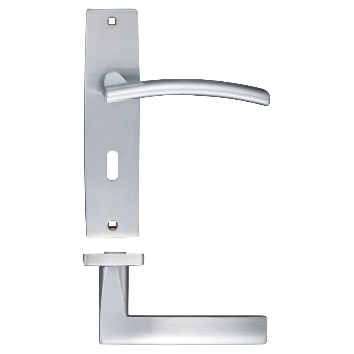 Amalfi Lever Lock (57mm c/c) On Backplate - 180x43mm - Image 6