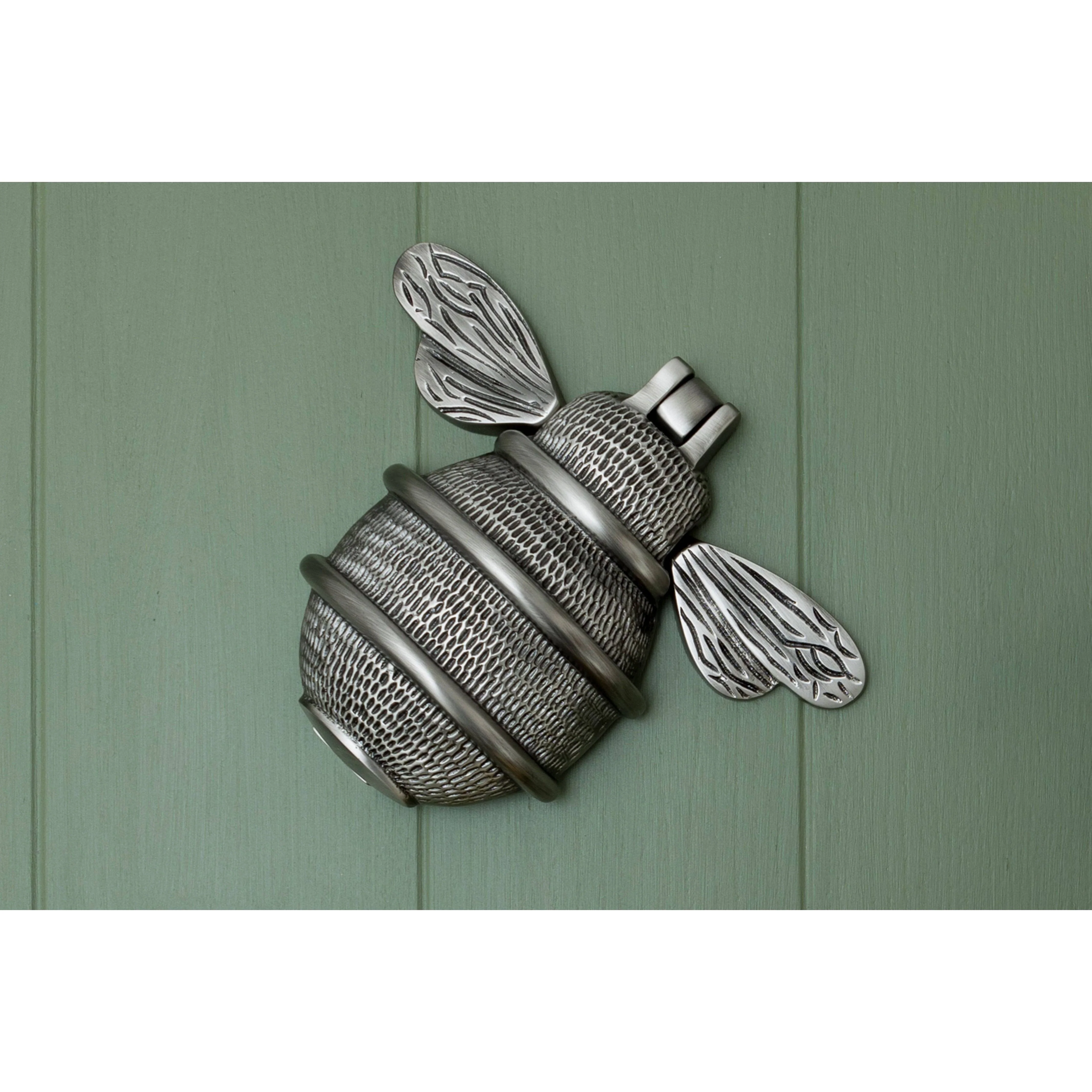 Solid Brass Queen Bee Door Knockers - Premium Size - Image 8