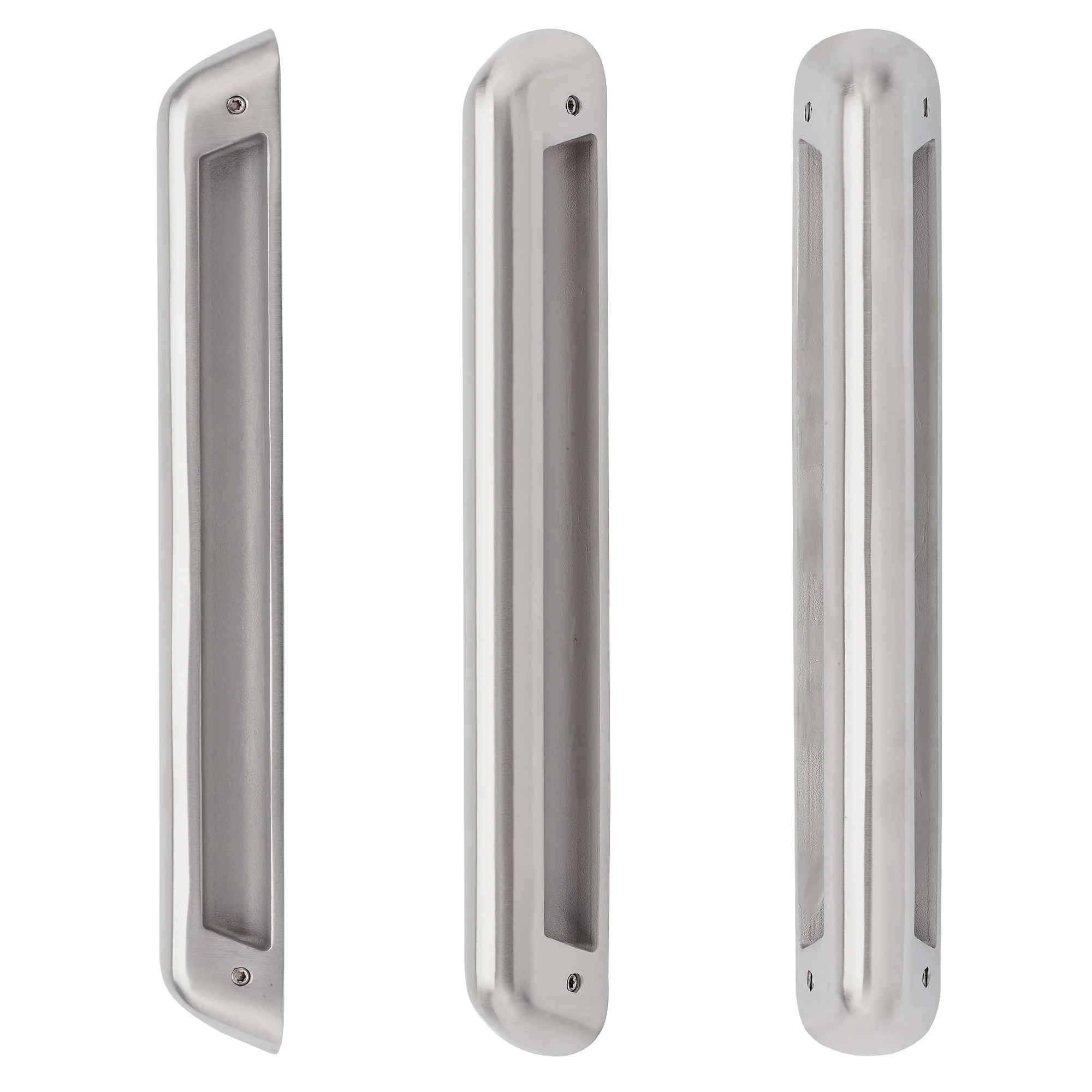 Anti Ligature Pull Handle 250mm CTC (280mm)- Satin St. Steel - Image 4