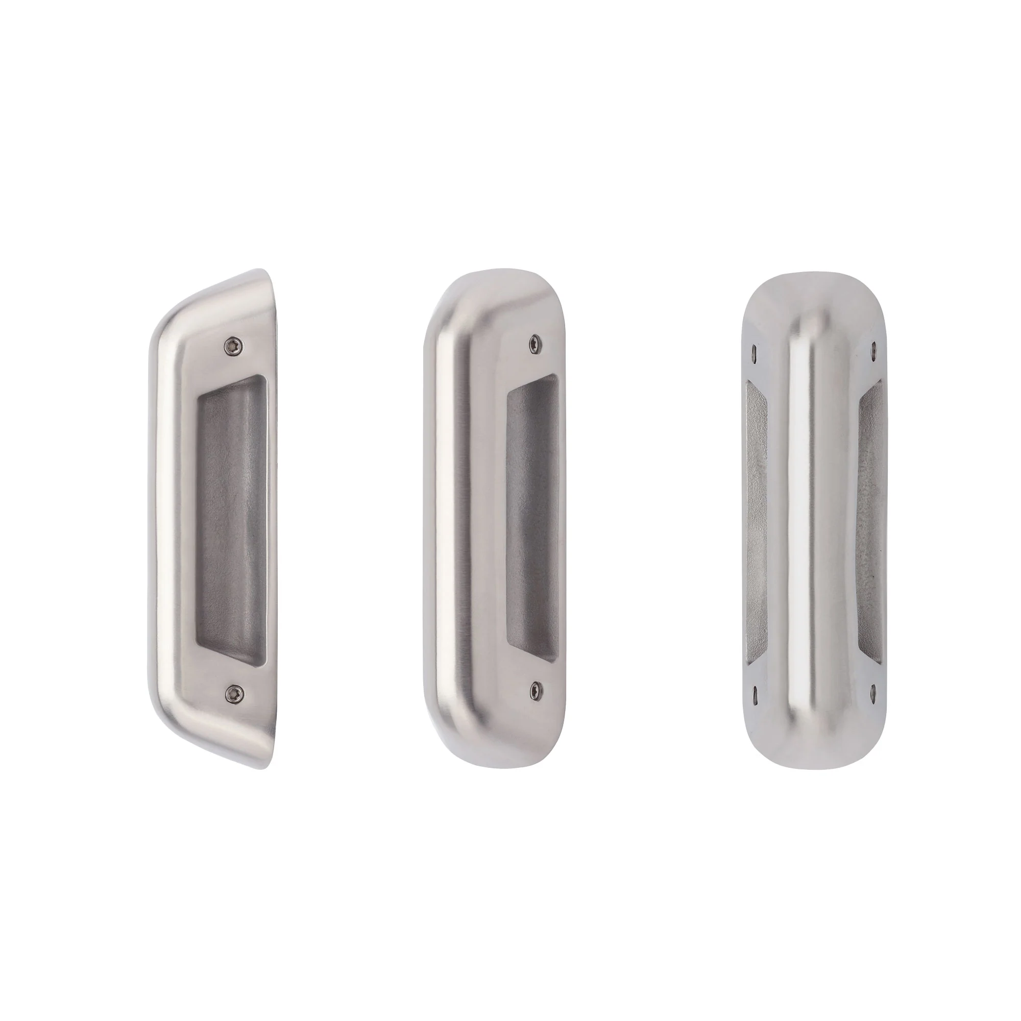 Anti Ligature Pull Handle 100mm CTC (150mm)- Satin St. Steel - Image 4