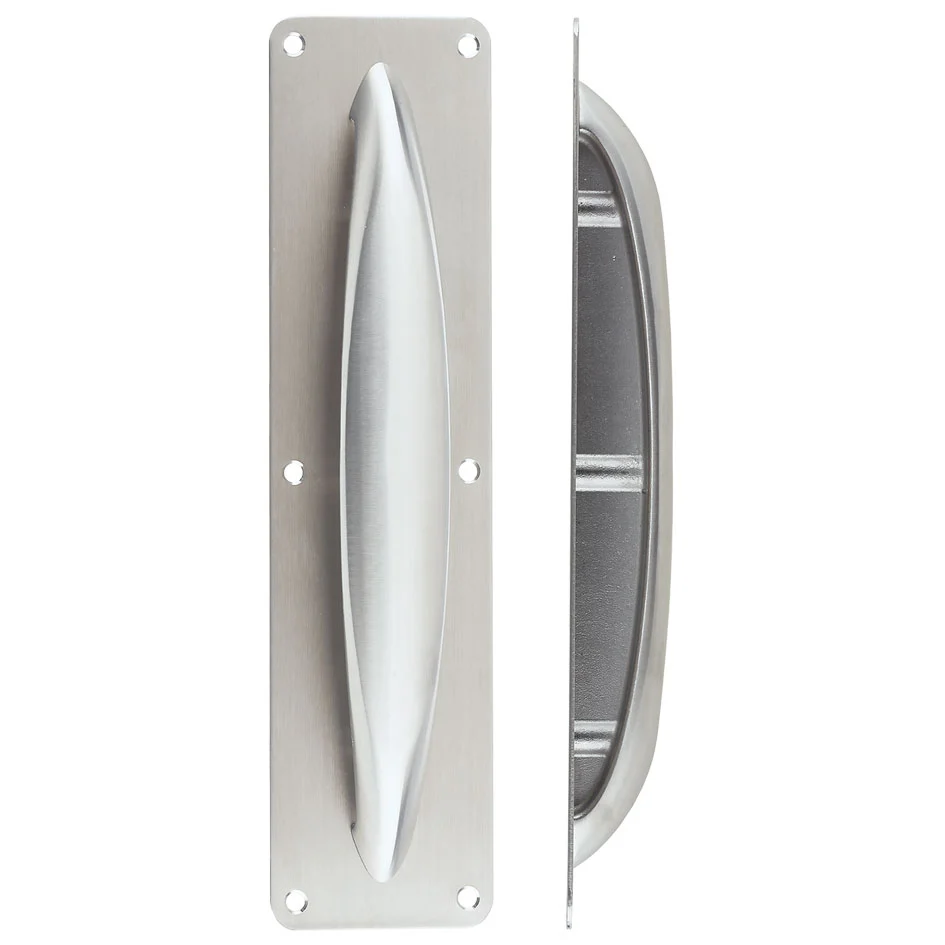 Anti Ligature Pull Handle on Backplate - Image 2