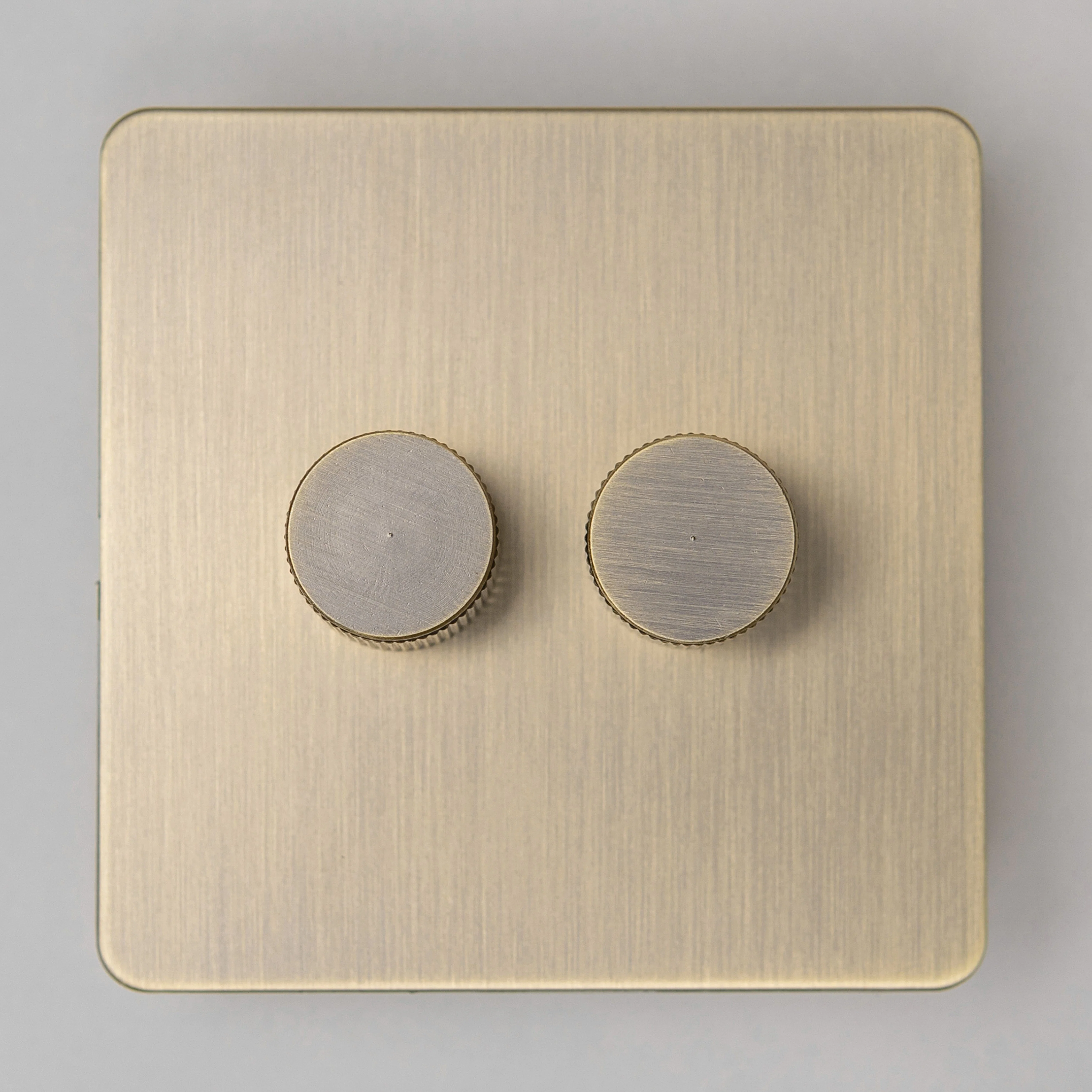 Brass Bee Antique Brass Knurled Switch — Single Dimmer - Image 10