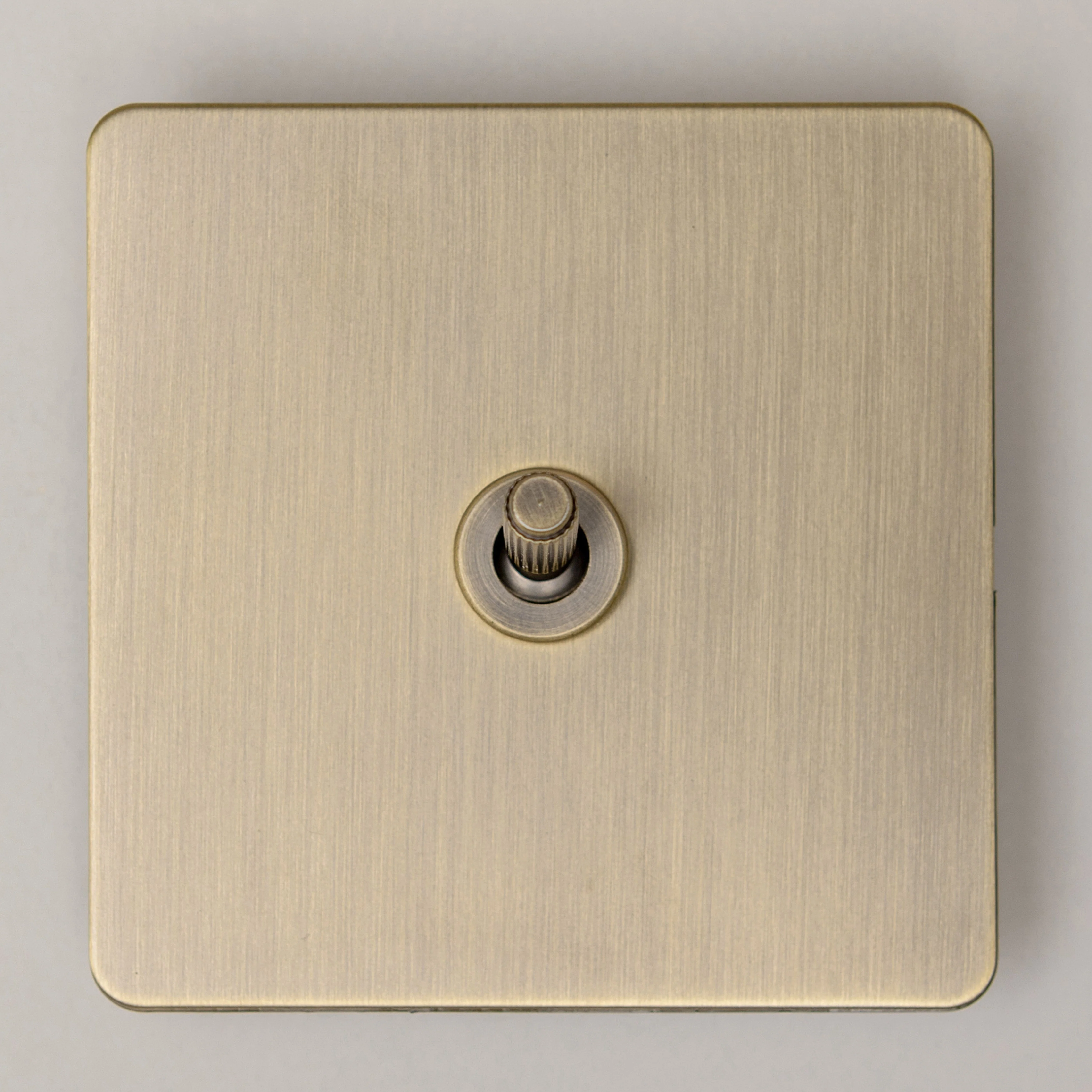 Brass Bee Antique Brass Knurled Switch — Single Dimmer - Image 8