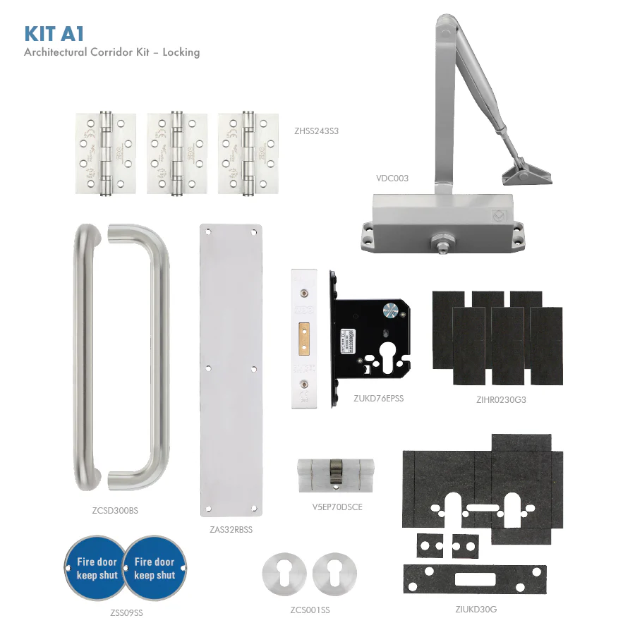 Fire Door Pack - Corridor - Locking - Architectural Version