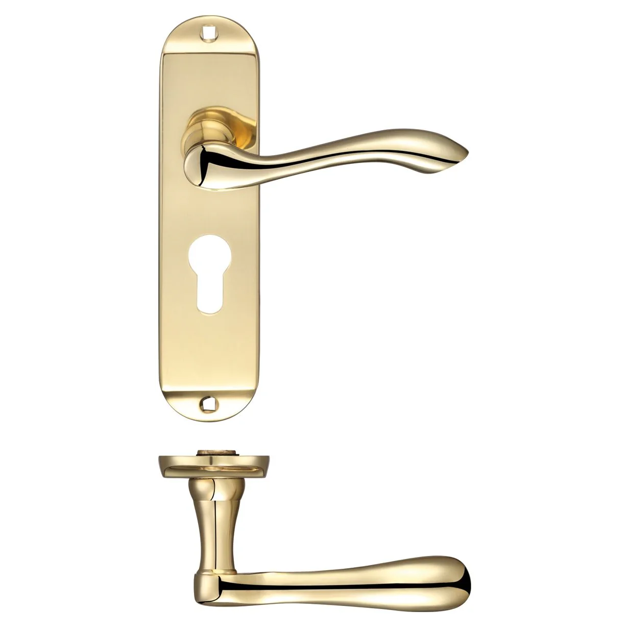 Arundel Lever on Backplate - Image 3