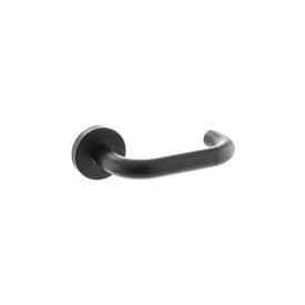 Atlantic Return To Door Lever - Matt Black Finish