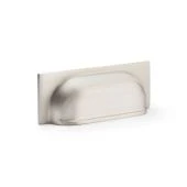 Alexander & Wilks Quantock Cup Pull — 96mm CTC, Antique Brass - Image 5