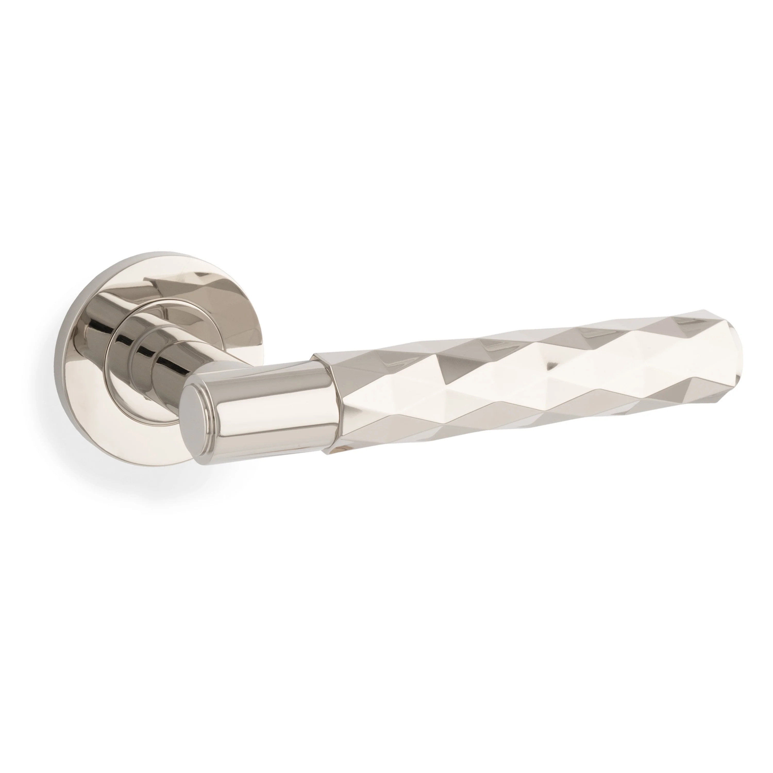 AW Diamond Cut Spitfire Lever on Round Rose - Image 15