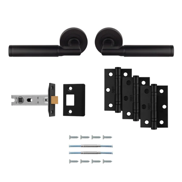 Carlisle Brass Belas Door Handle Pack — Lever, Latch & Hinges (5 Finishes) - Image 4