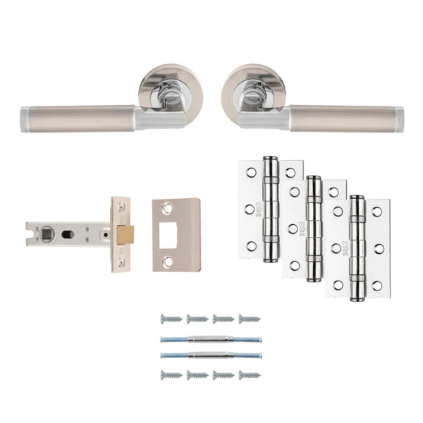 Carlisle Brass Belas Door Handle Pack — Lever, Latch & Hinges (5 Finishes) - Image 6