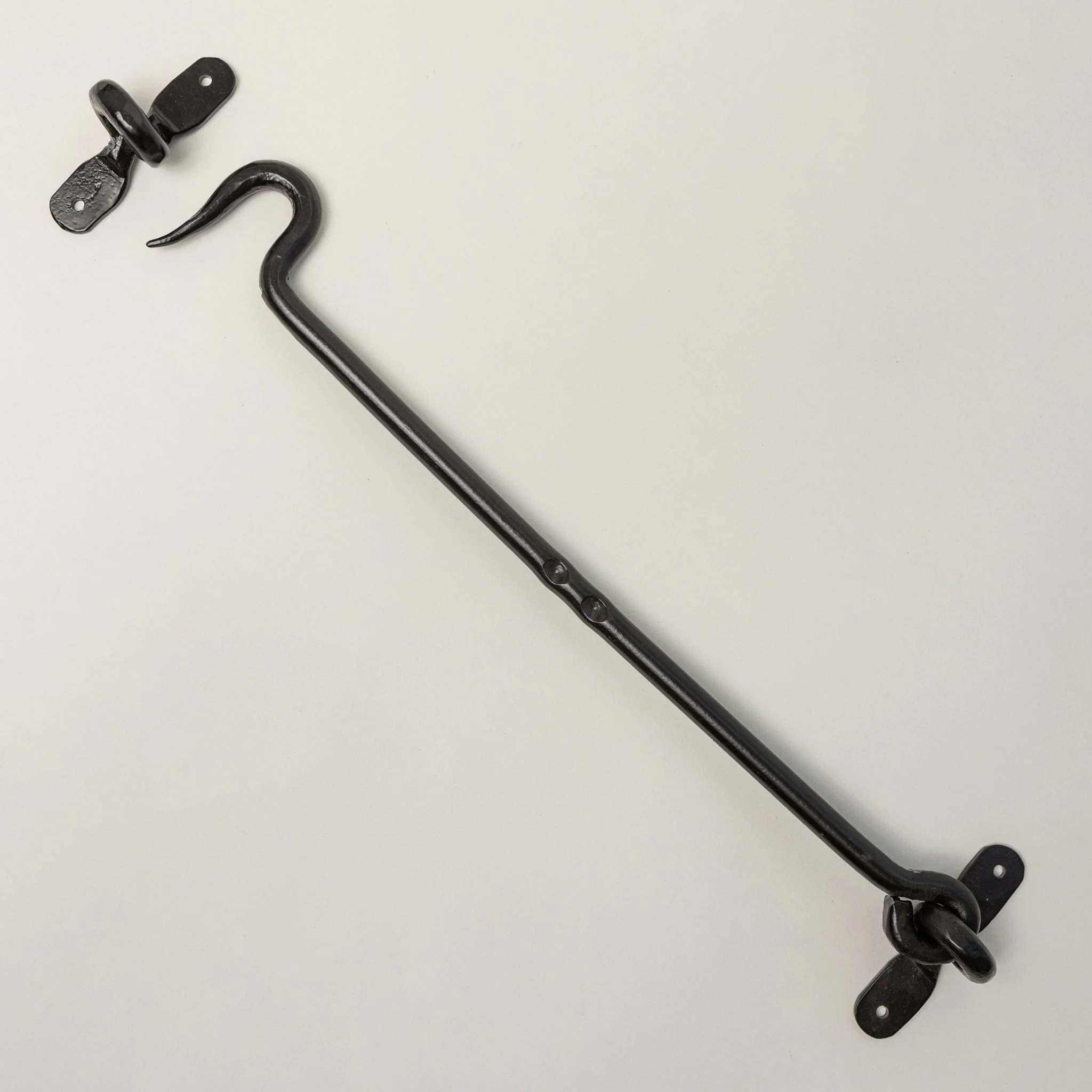 Black Cabin Hook and Eye Door Holder - 8 Sizes - Image 21