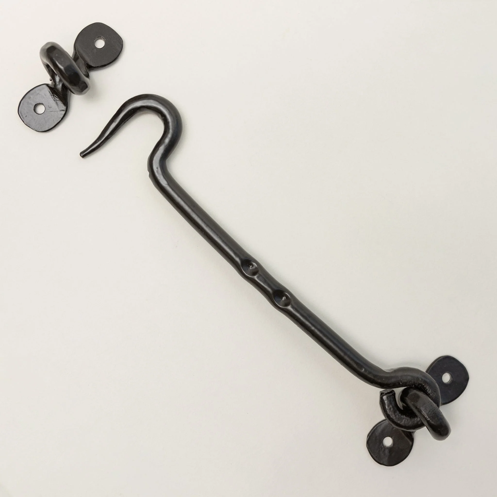 Black Cabin Hook and Eye Door Holder - 8 Sizes - Image 9