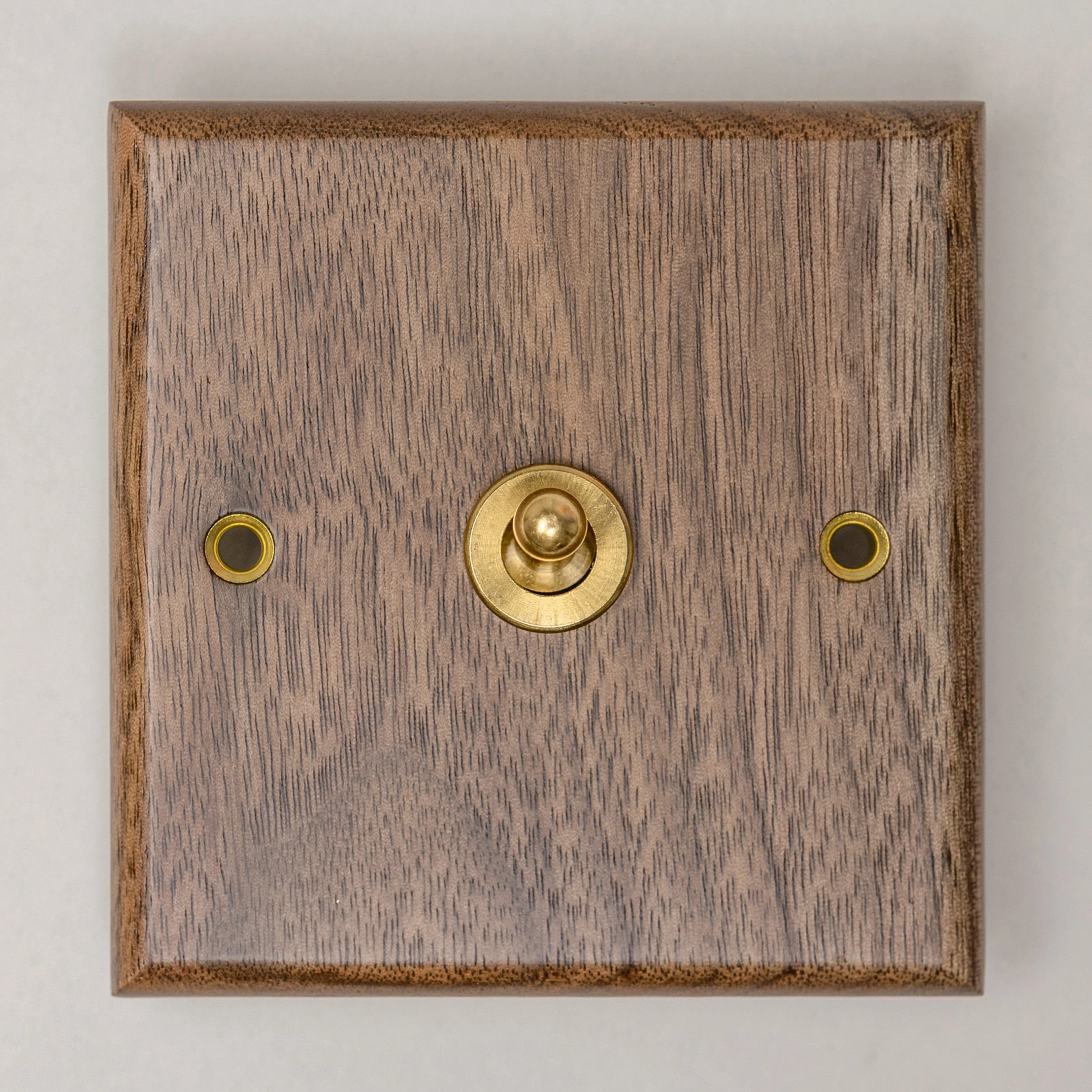 Brass Bee Black Walnut Switch & Socket — 1 Gang 2-Way Toggle (W Series) - Image 8