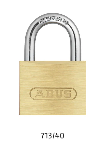 Brass 713 Series – Traditional Solid Brass Padlock - Image 3