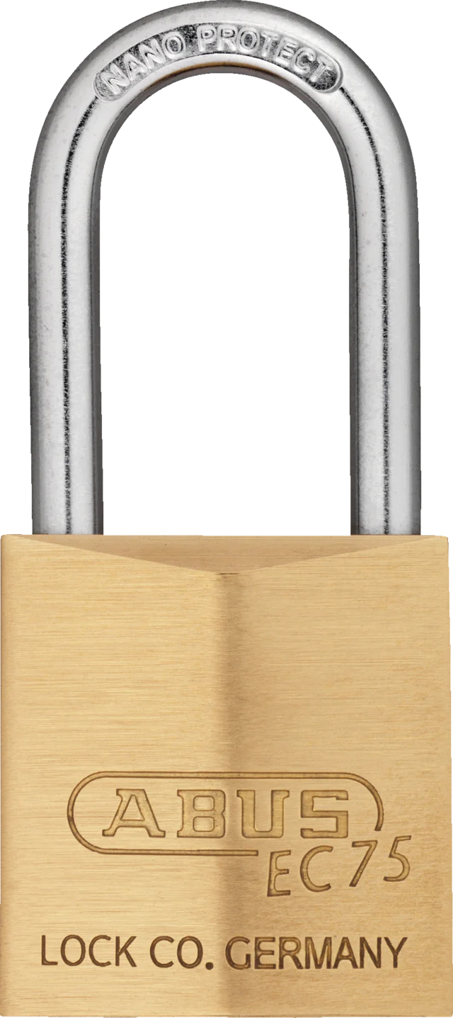 Brass 75 & 75IB Series – Traditional Brass Padlock with Reversible Key