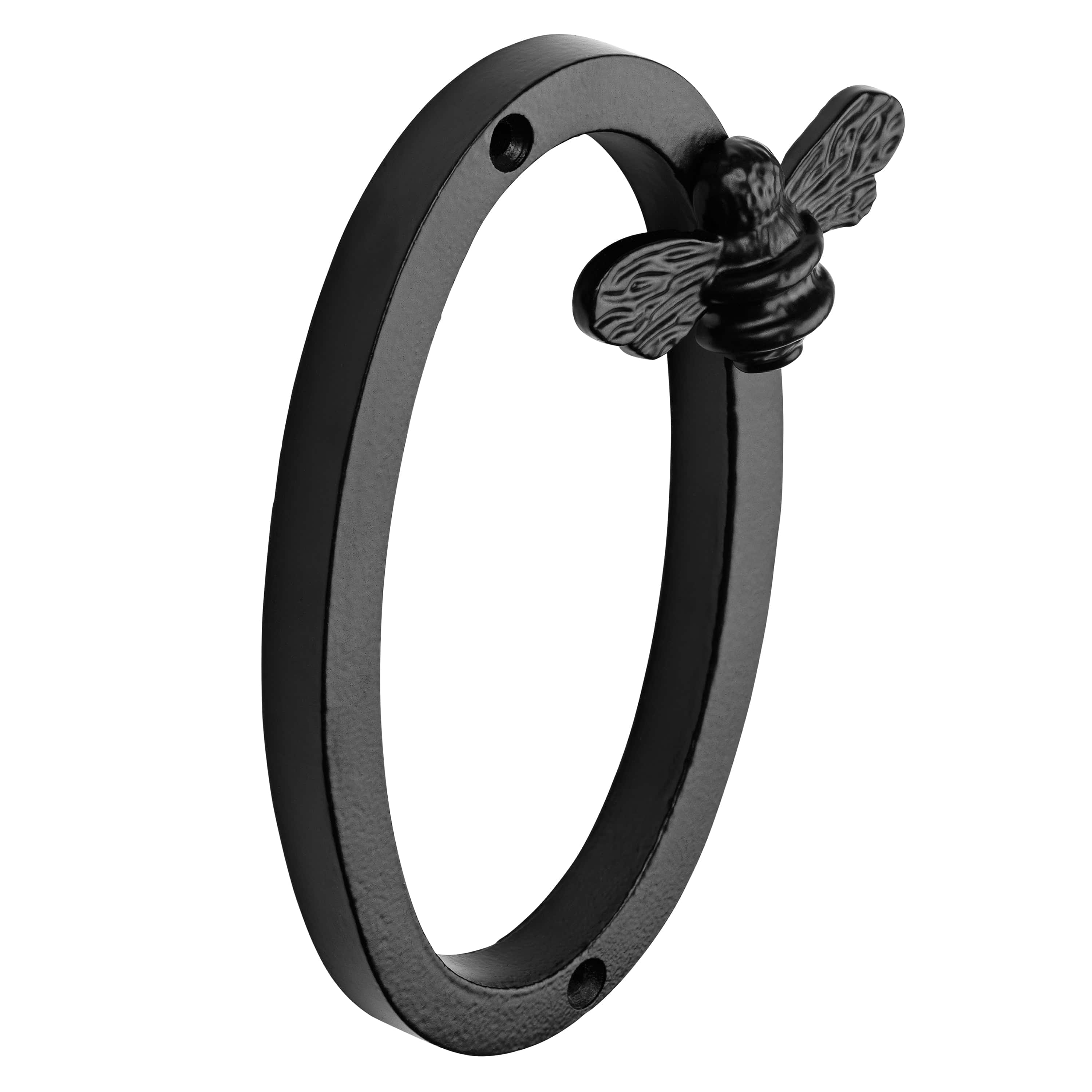 Brass Bee Premium House Numbers with Bee – Black Finish (0–9) | 5 Inch
