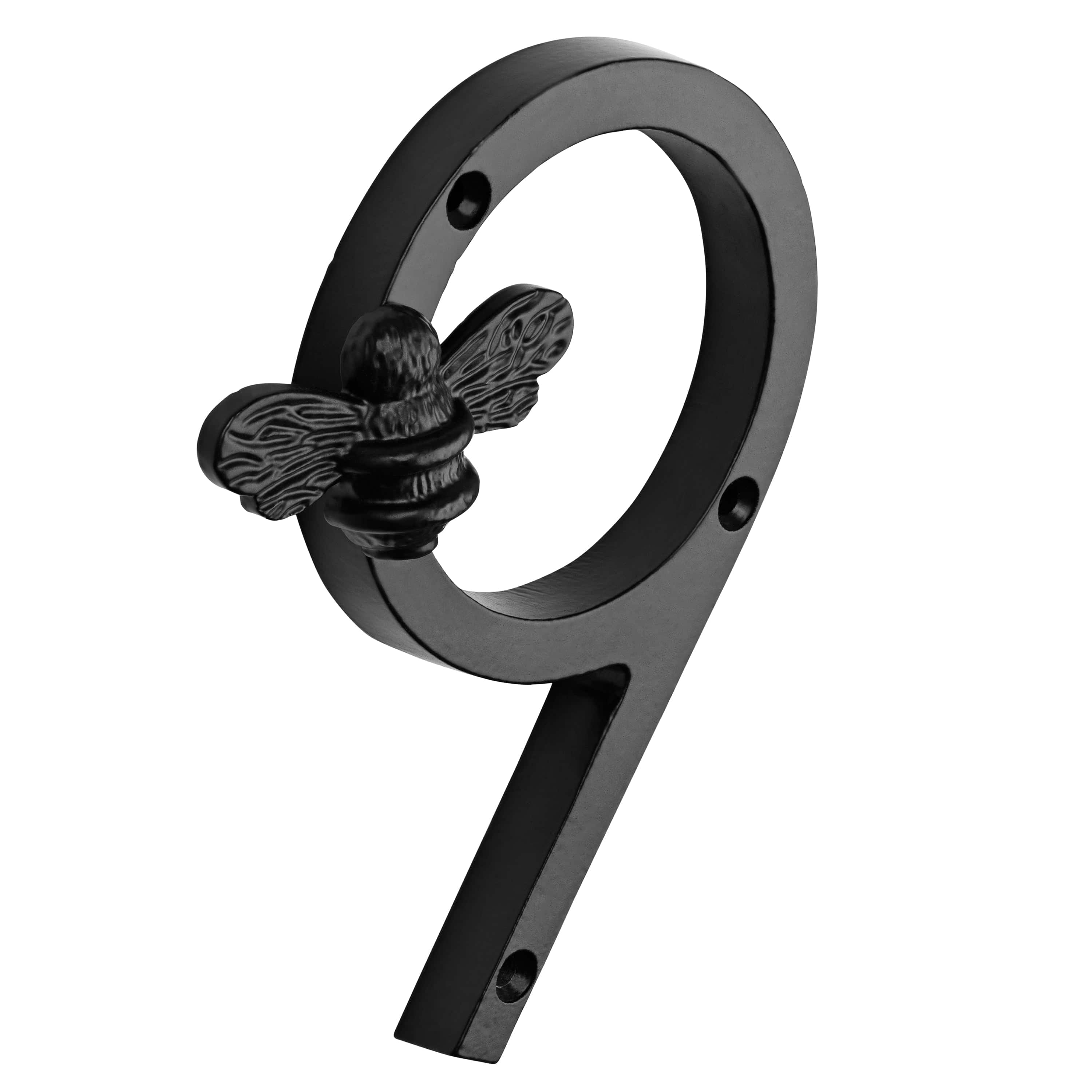 Brass Bee Premium House Numbers with Bee – Black Finish (0–9) | 5 Inch - Image 19