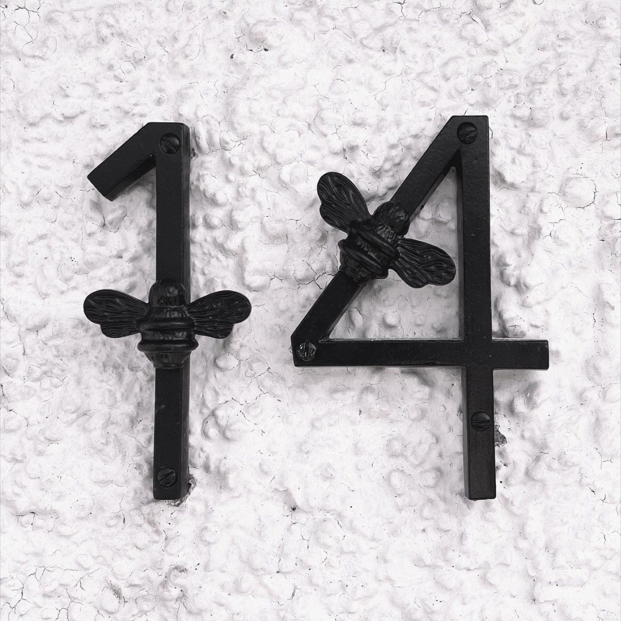 Brass Bee Premium House Numbers with Bee – Black Finish (0–9) | 5 Inch - Image 21