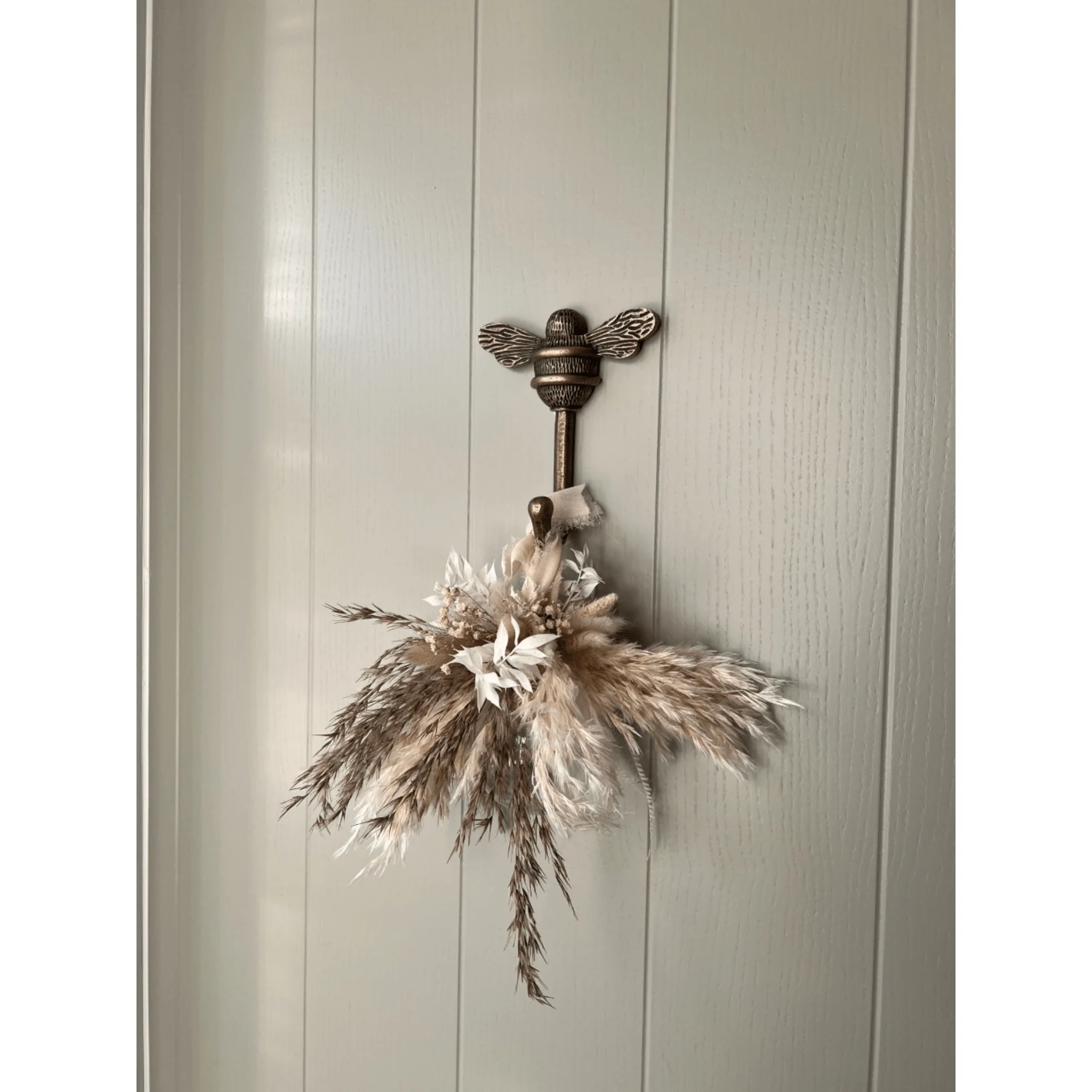 Brass bee Coat Hook - Heritage Finish - Iron - Image 3