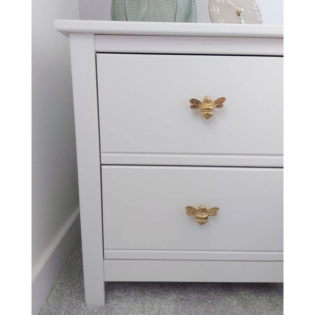 Brass Bee Drawer Cabinet Knob - Brass Finish - Image 11