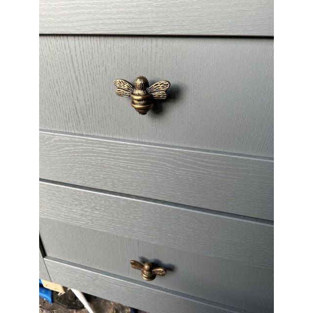 Brass Bee Drawer Cabinet Knob - Heritage Finish - Image 6
