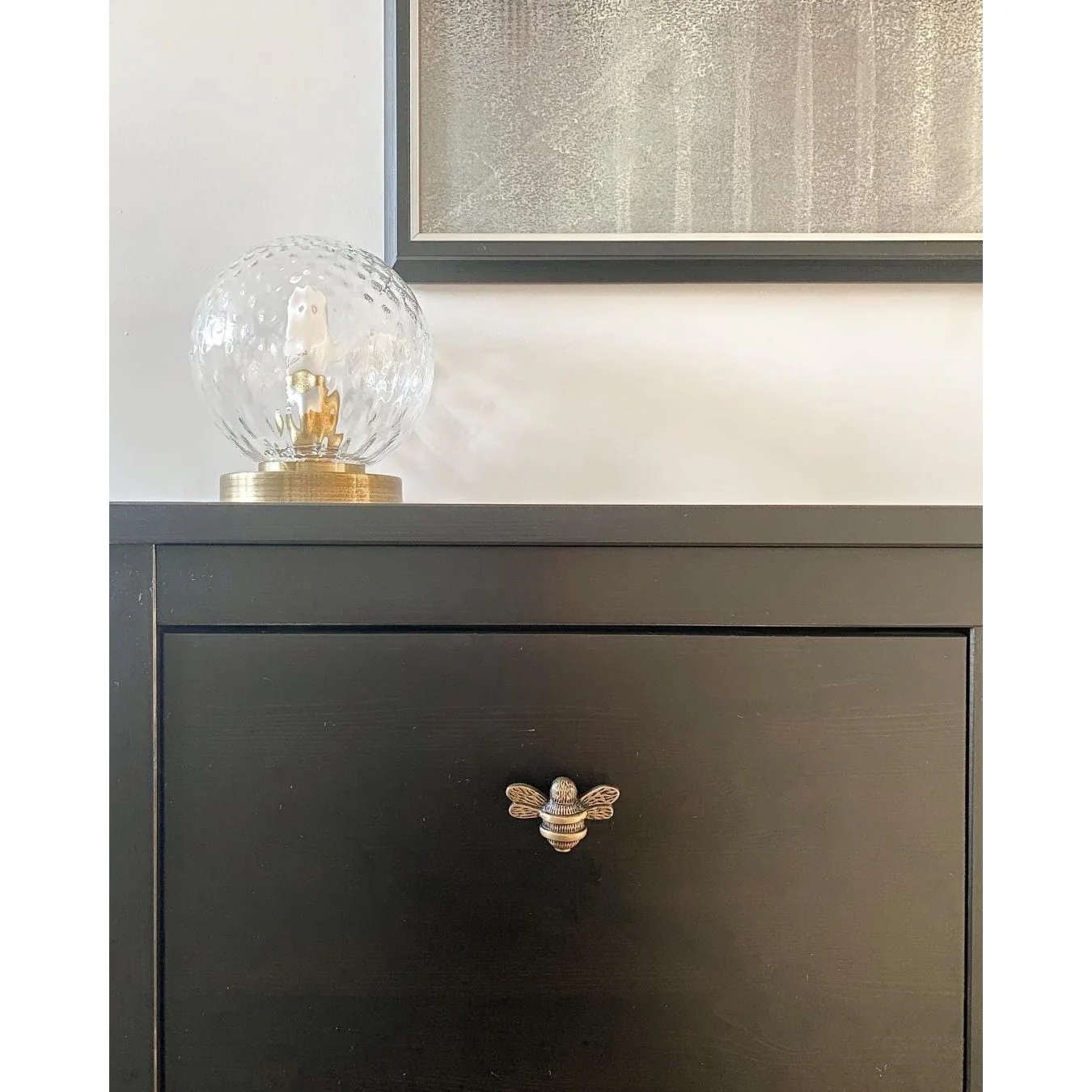 Brass Bee Drawer Cabinet Knob - Heritage Finish - Image 8